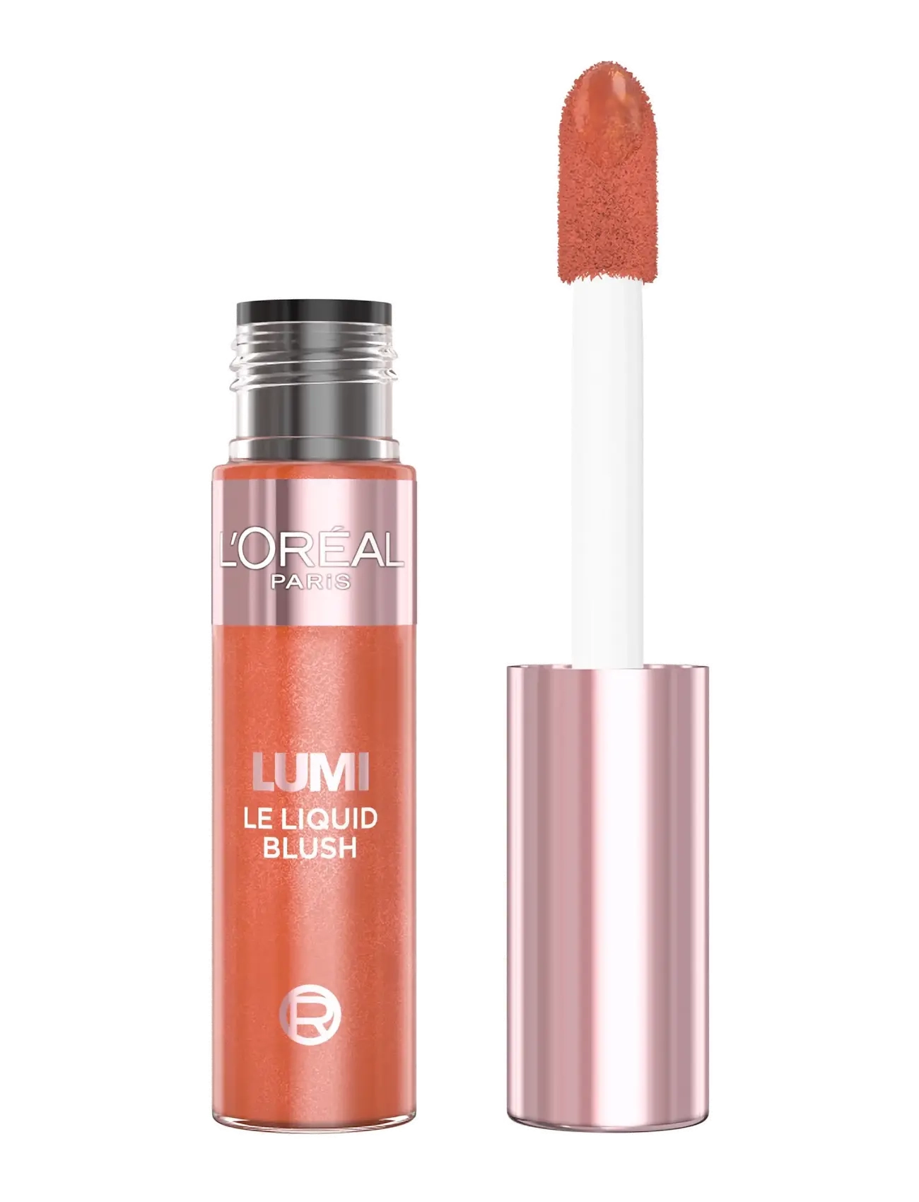 L'Oréal Paris L'Oréal Paris Lumi Le Liquid Blush flytande rouge 627 Glowy Warm Peach 5 ml - Deals - GLOWY WORTH IT MEDIUM / orange