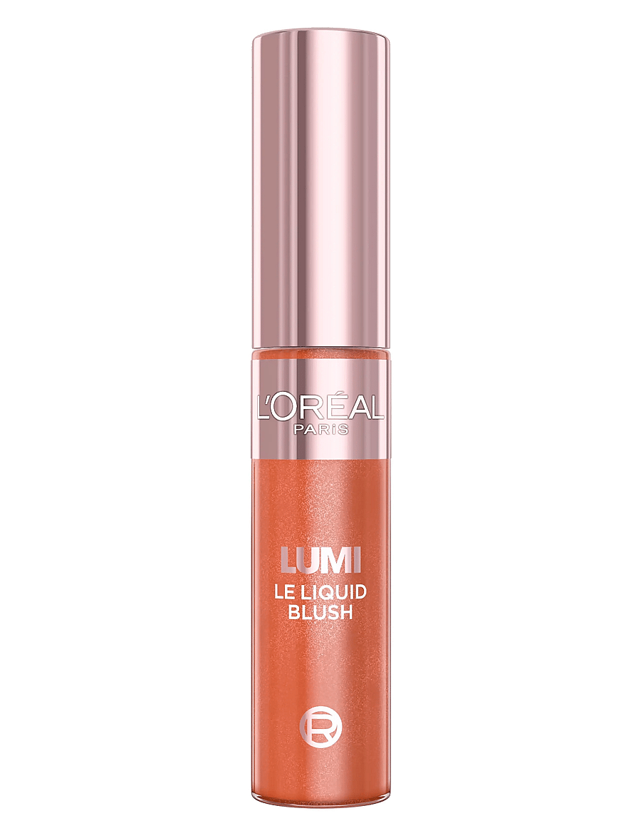 L'Oréal Paris - L'Oréal Paris Lumi Le Liquid Blush flytande rouge 627 Glowy Warm Peach 5 ml - makeup - glowy worth it medium - 2