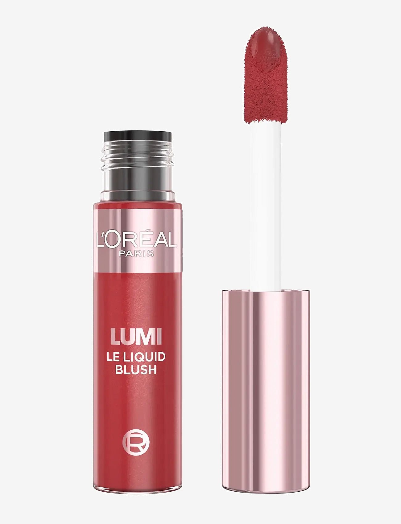 L'Oréal Paris L'oréal Paris Lumi Le Liquid Blush Flytande Rouge 635 Glowy Worth It Medium 5 Ml - Red - 10 ML