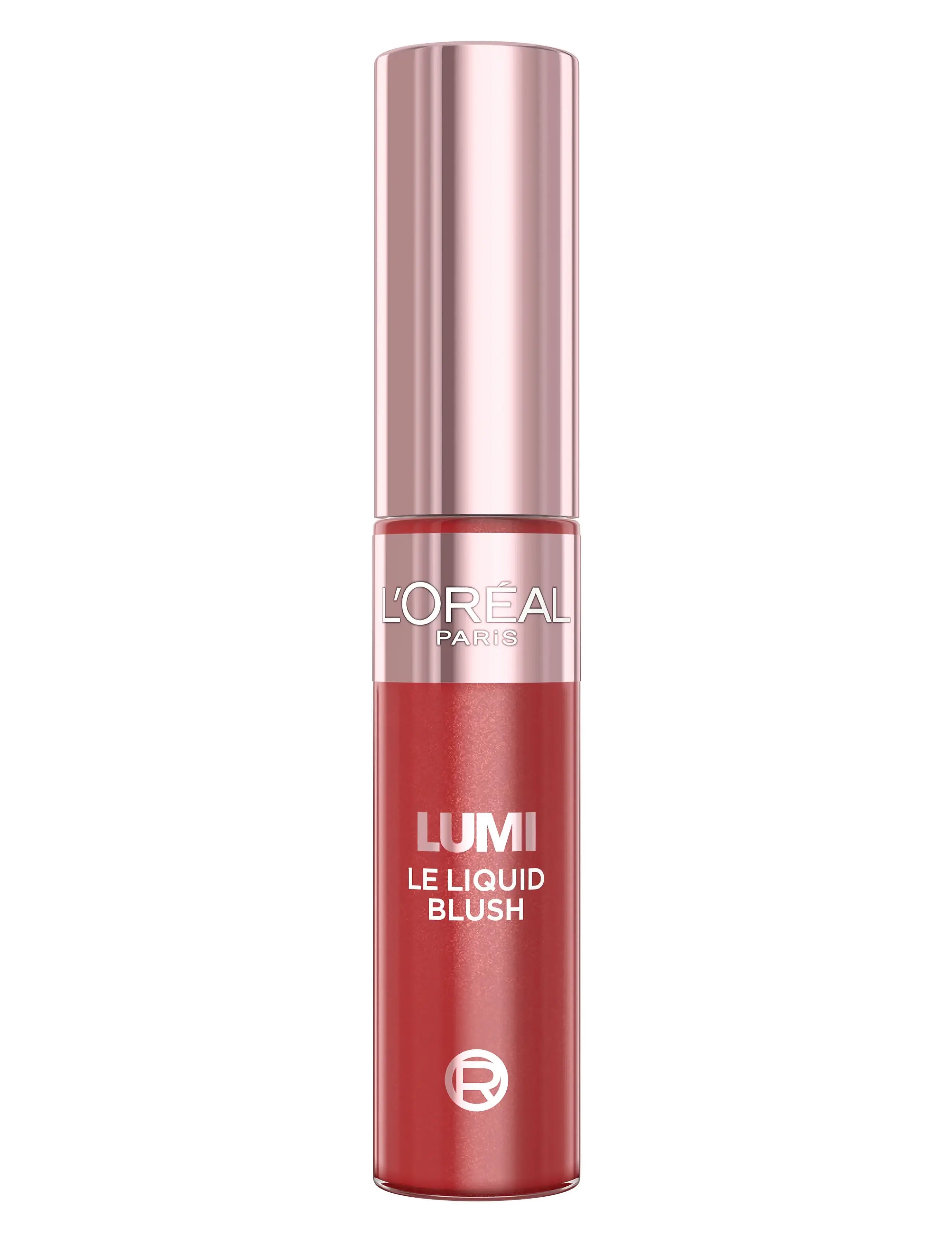L'Oréal Paris - L'Oréal Paris Lumi Le Liquid Blush flytande rouge 635 Glowy Worth It Medium 5 ml - makeup - glowy warm peach - 2