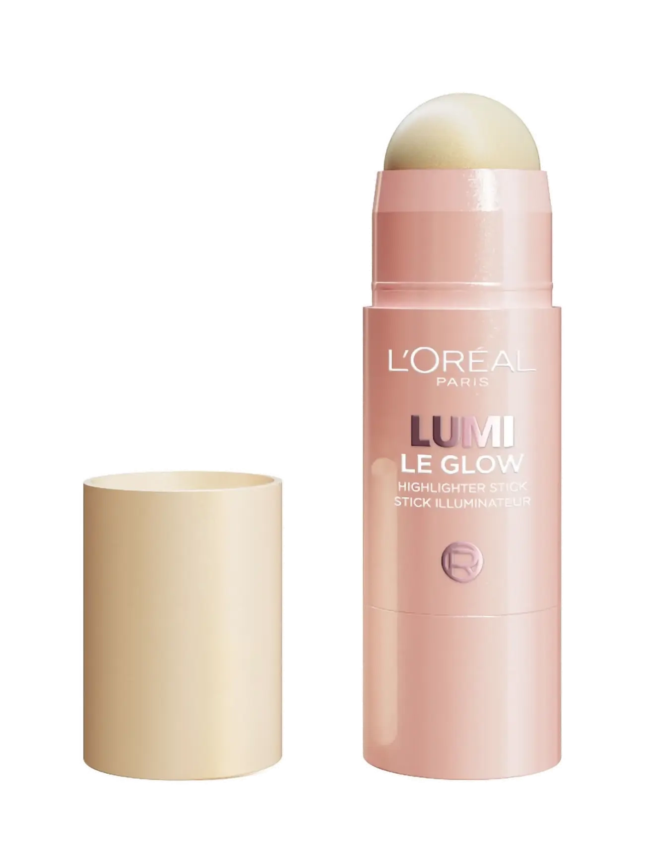 L'Oréal Paris Lumi Le Glow Highlighter Stick 635 Glowy Golden Couture 6,5 G, Overstregningstusch, Beige, Str: 6.5 G