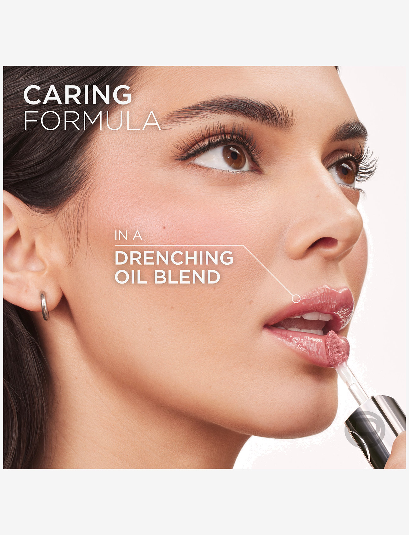 L'Oréal Paris - L'Oréal Paris Plump Ambition Hyaluron Lip Oil läppolja 641 Latte Glace 5 ml - latte glace - 2