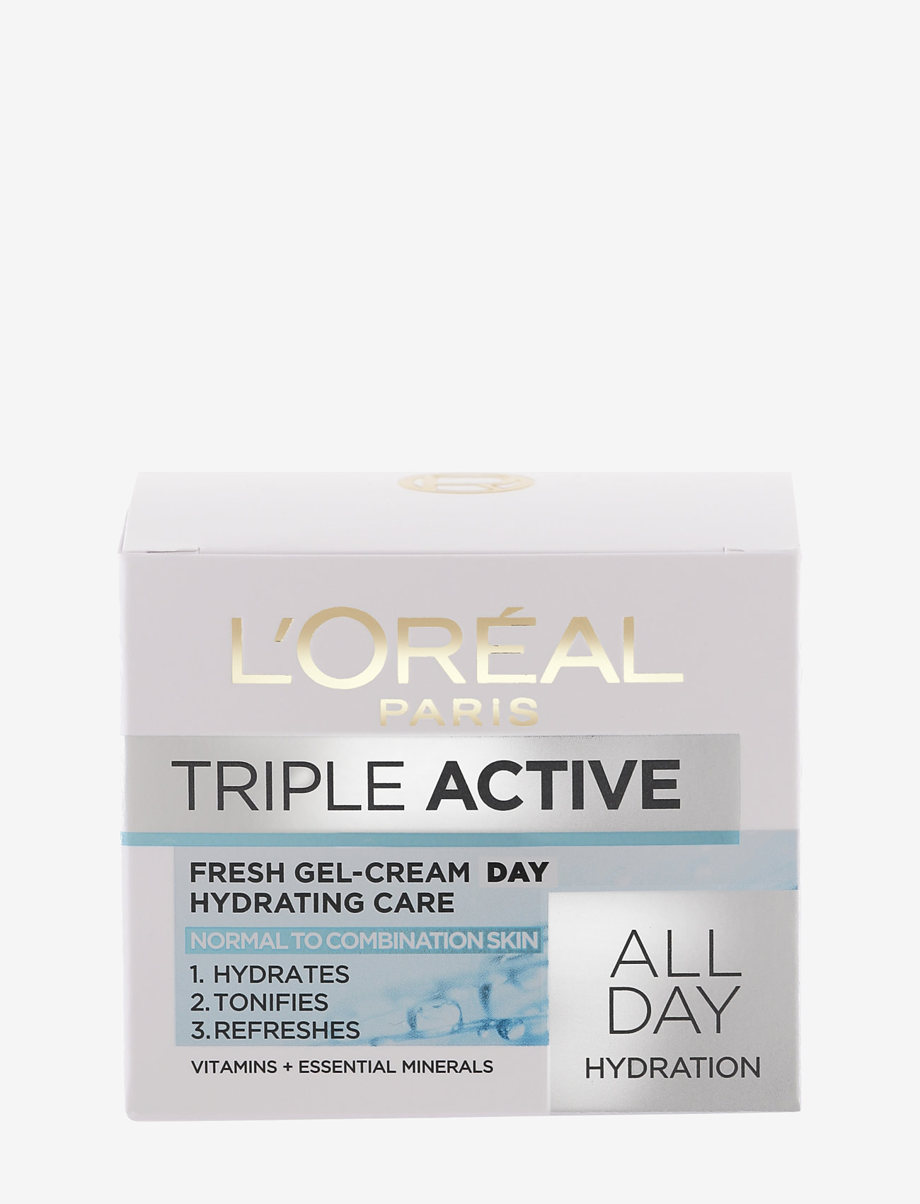 L'Oréal Paris - L'Oréal Paris Triple Active Fresh Gel Day Cream 50 ml - dagkräm - no colour - 1