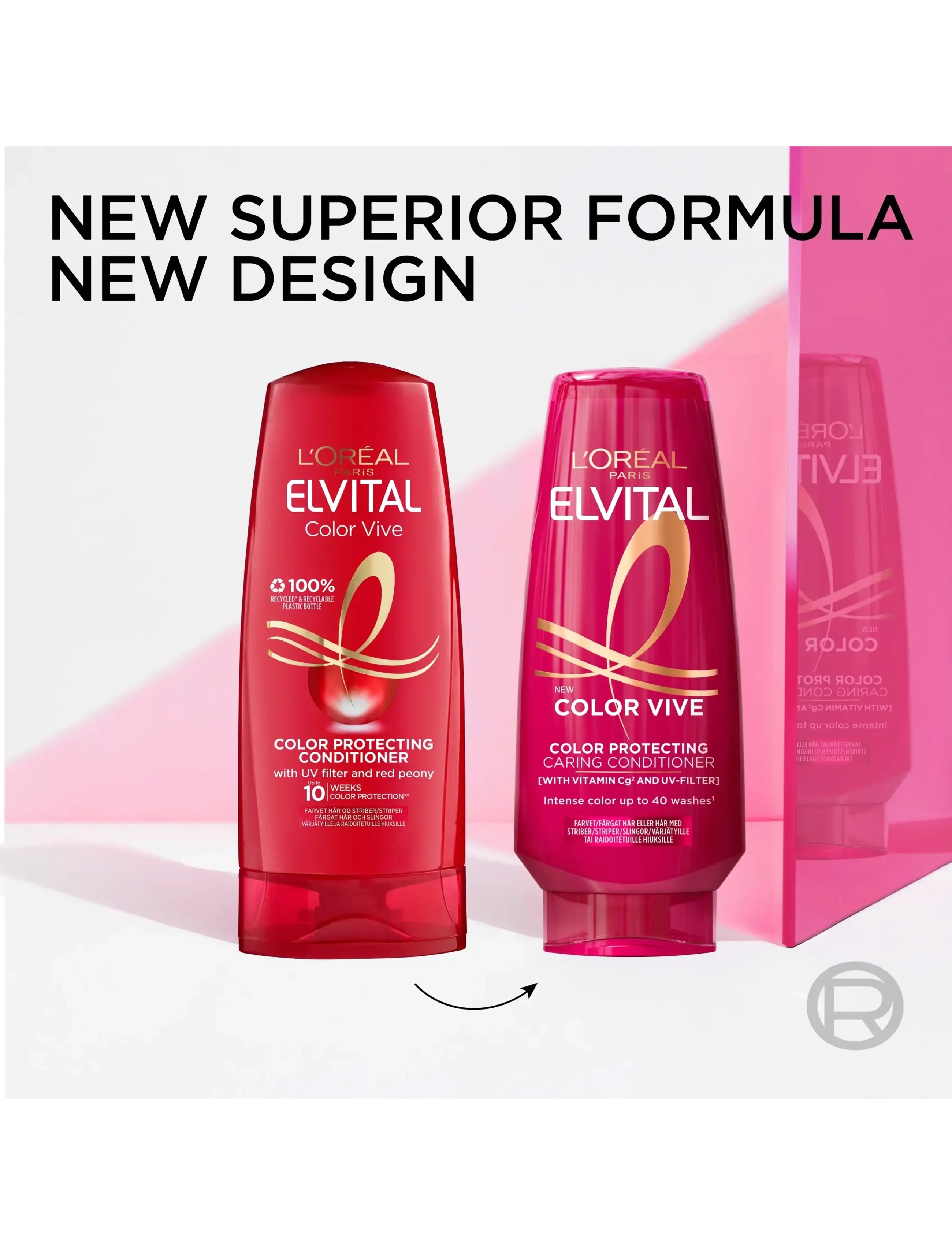 L'Oréal Paris - L'Oréal Paris Elvital Color Vive Conditioner for colored hair 200 ml - lägsta priserna - no colour - 2