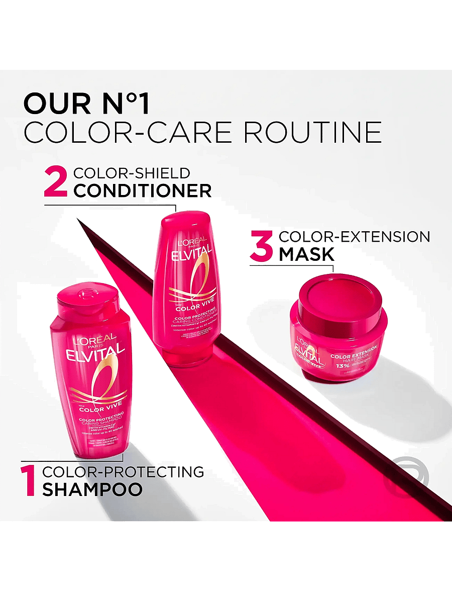 L'Oréal Paris - L'Oréal Paris Elvital Color Vive Conditioner for colored hair 200 ml - balsam & conditioner - no colour - 5
