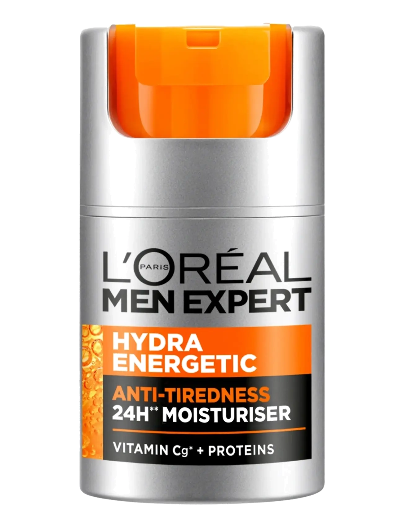 L'Oréal Paris L'oréal Paris Men Expert Hydra Energetic 24H Anti-Tiredness Moisturiser For Normal Skin 50 ml, 50 ml, Nude, Ansigt > Fugtighedscreme, He