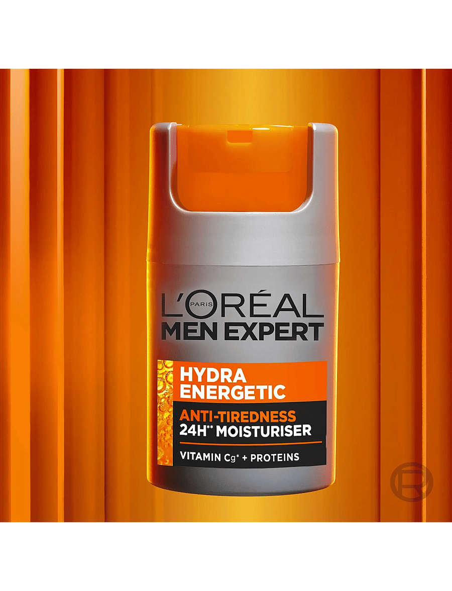 L'Oréal Paris - L'Oréal Paris Men Expert Hydra Energetic 24H Anti-Tiredness Moisturiser for normal skin 50 ml - niisutajad - clear - 2