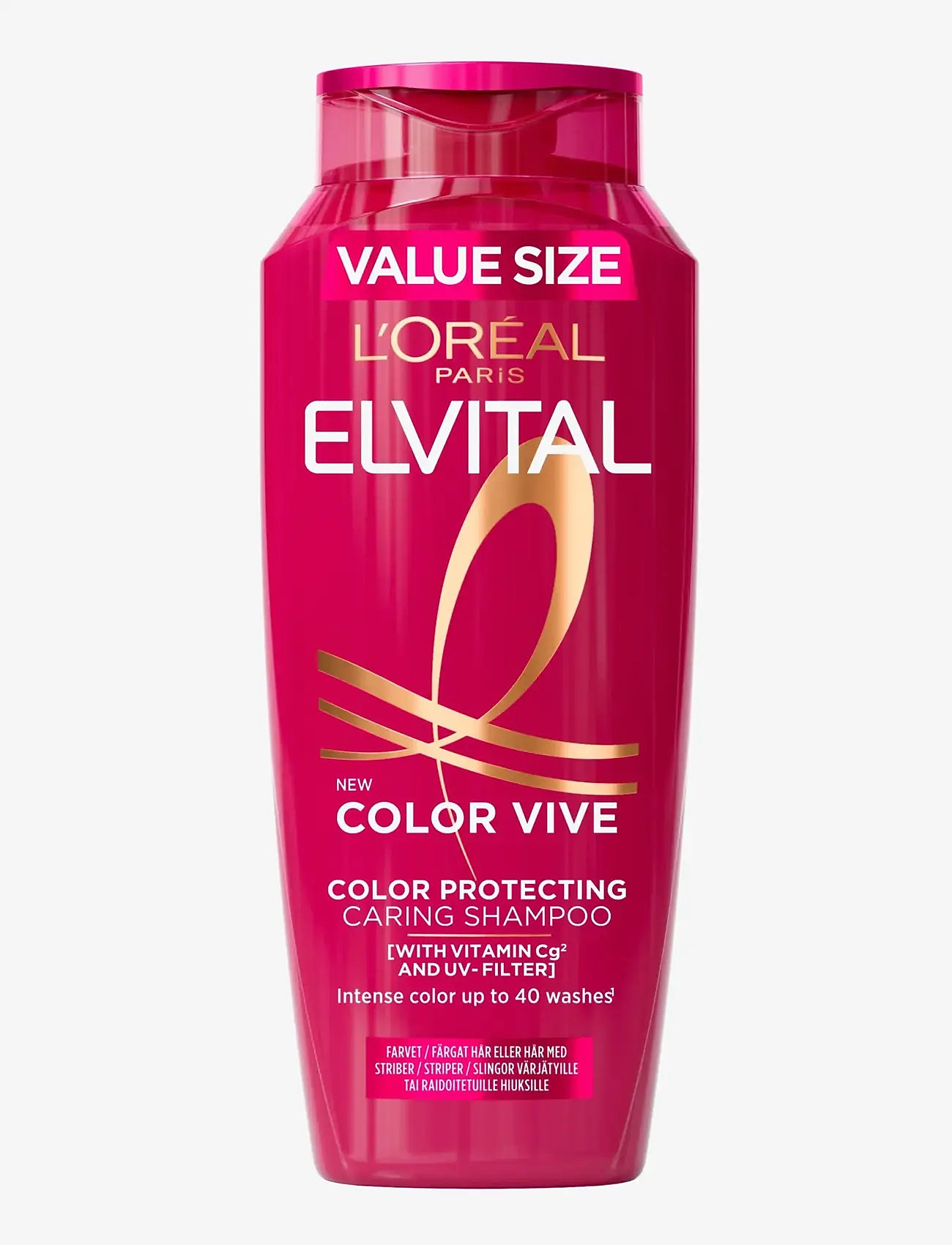 L'Oréal Paris - L'Oréal Paris Elvital Color Vive Shampoo for colored hair 400 ml - sjampó - color-vive - 0