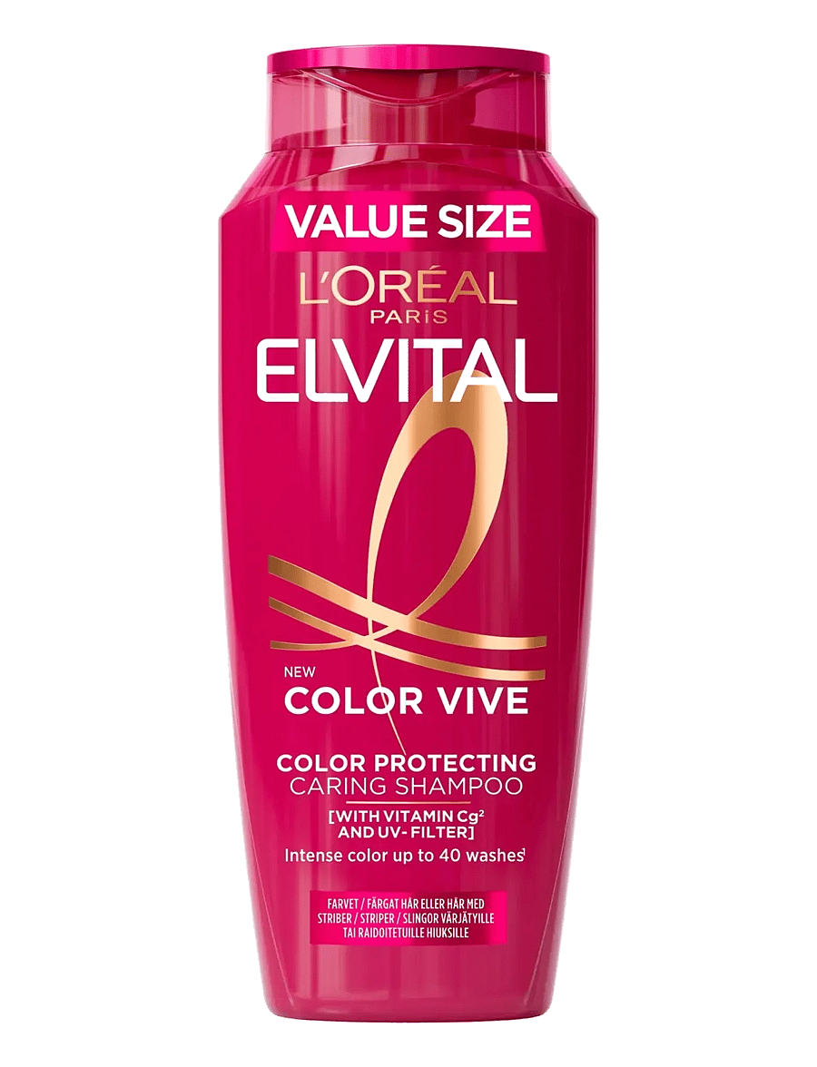 L'Oréal Paris - L'Oréal Paris Elvital Color Vive Shampoo for colored hair 400 ml - Šampoon - color-vive - 0