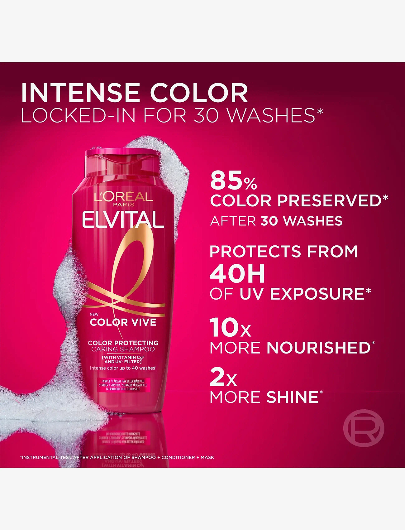 L'Oréal Paris - L'Oréal Paris Elvital Color Vive Shampoo for colored hair 400 ml - sjampó - color-vive - 2