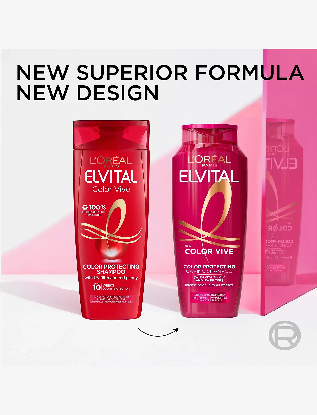L'Oréal Paris - L'Oréal Paris Elvital Color Vive Shampoo for colored hair 400 ml - sjampó - color-vive - 3