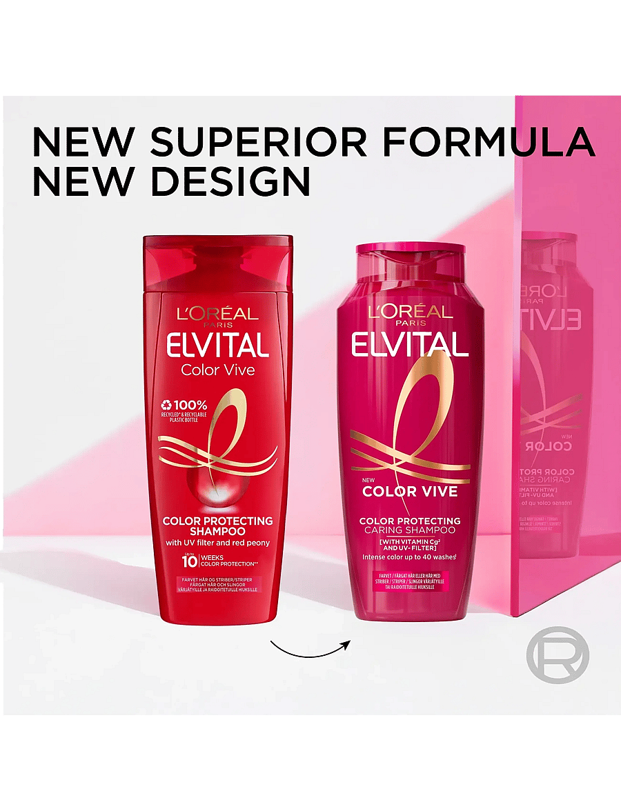 L'Oréal Paris - L'Oréal Paris Elvital Color Vive Shampoo for colored hair 400 ml - Šampoon - color-vive - 3