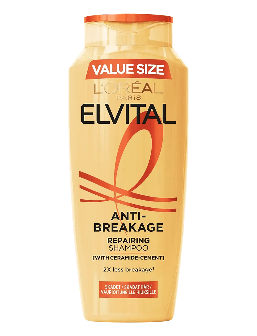 L'Oréal Paris - L'Oréal Paris Elvital Anti-Breakage Shampoo for dry hair 400 ml - Šampoon - anti-breakage - 0