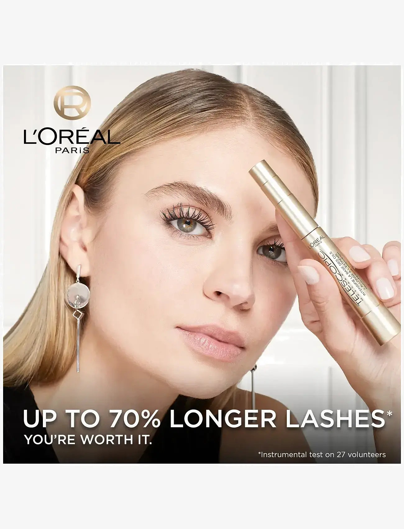 L'Oréal Paris - L'Oréal Paris, Telescopic, Mascara, Black, 8ml - makeup - black - 1