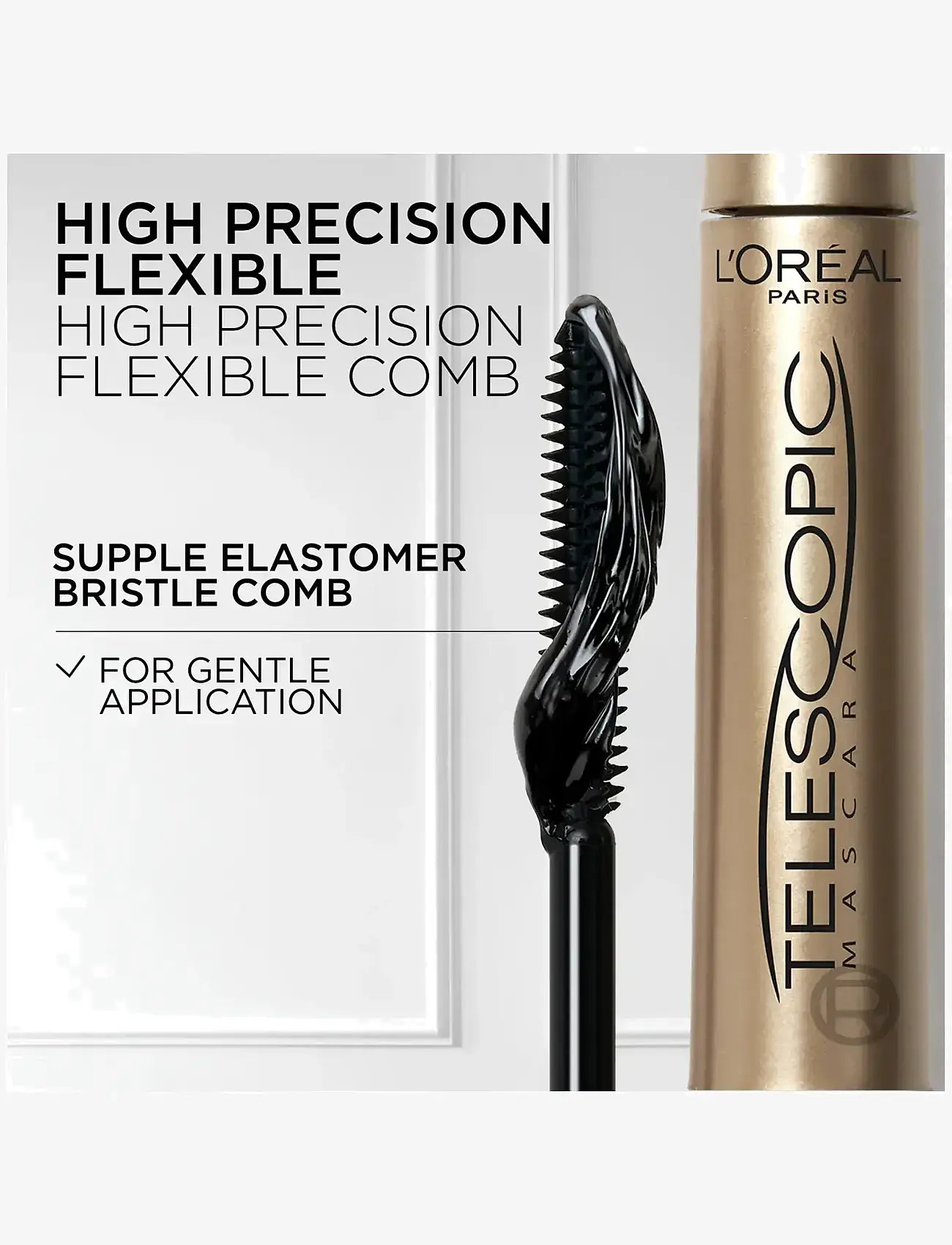 L'Oréal Paris - L'Oréal Paris, Telescopic, Mascara, Black, 8ml - makeup - black - 4