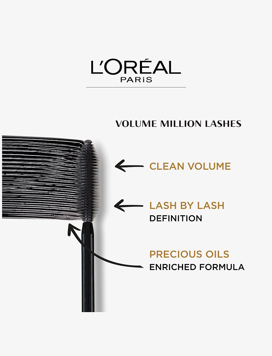 L'Oréal Paris - Loreal Paris, Volume Million Lashes, Mascara, Black, 10.7 ml - Øjne & bryn - black - 1