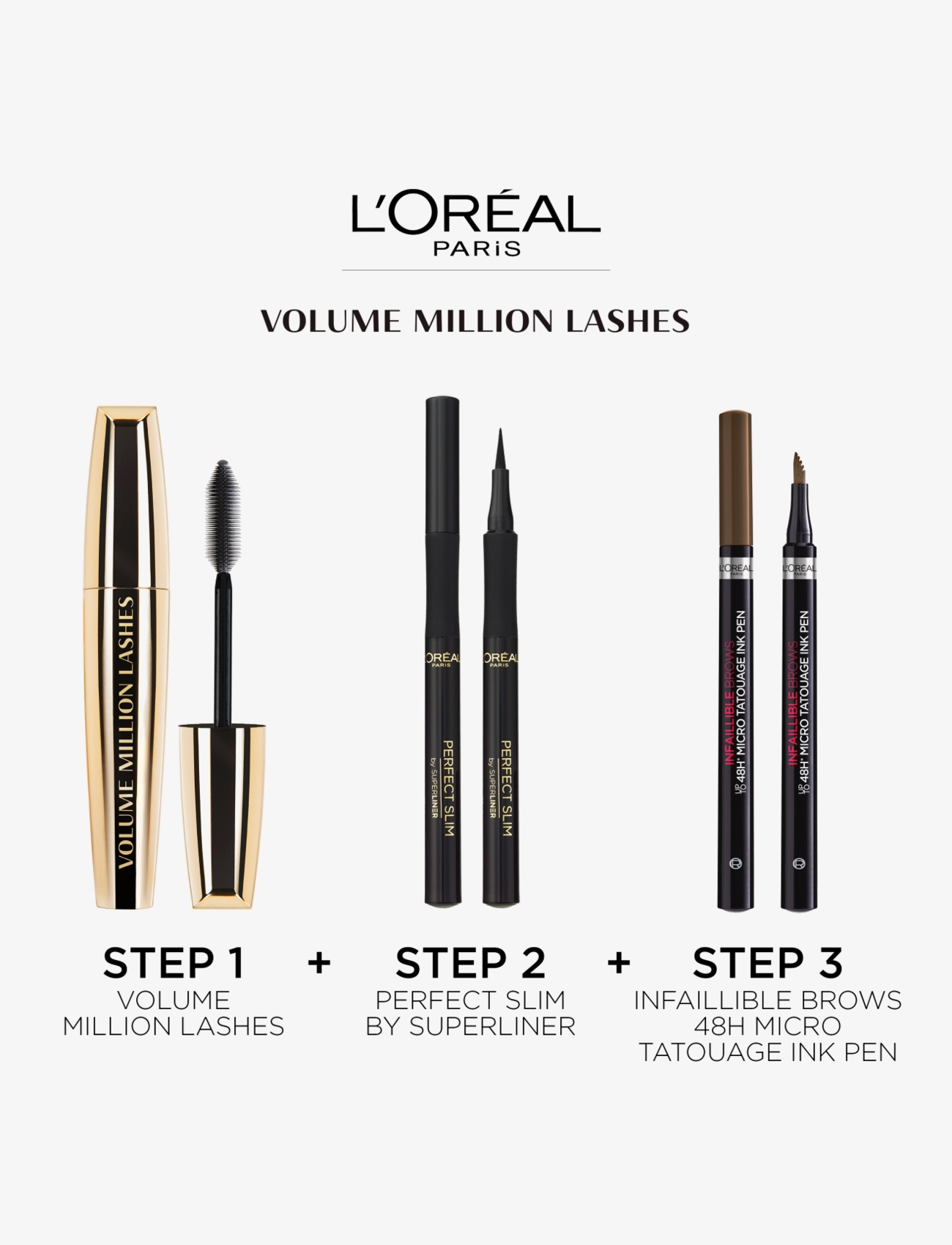 L'Oréal Paris - Loreal Paris, Volume Million Lashes, Mascara, Black, 10.7 ml - silmad ja kulmud - black - 5