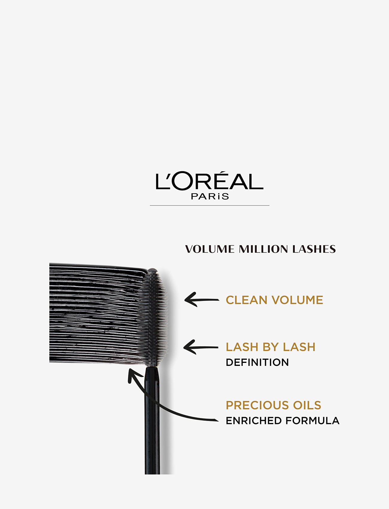 L'Oréal Paris - Volume Million Lashes Mascara - Øjne & bryn - extra black - 1