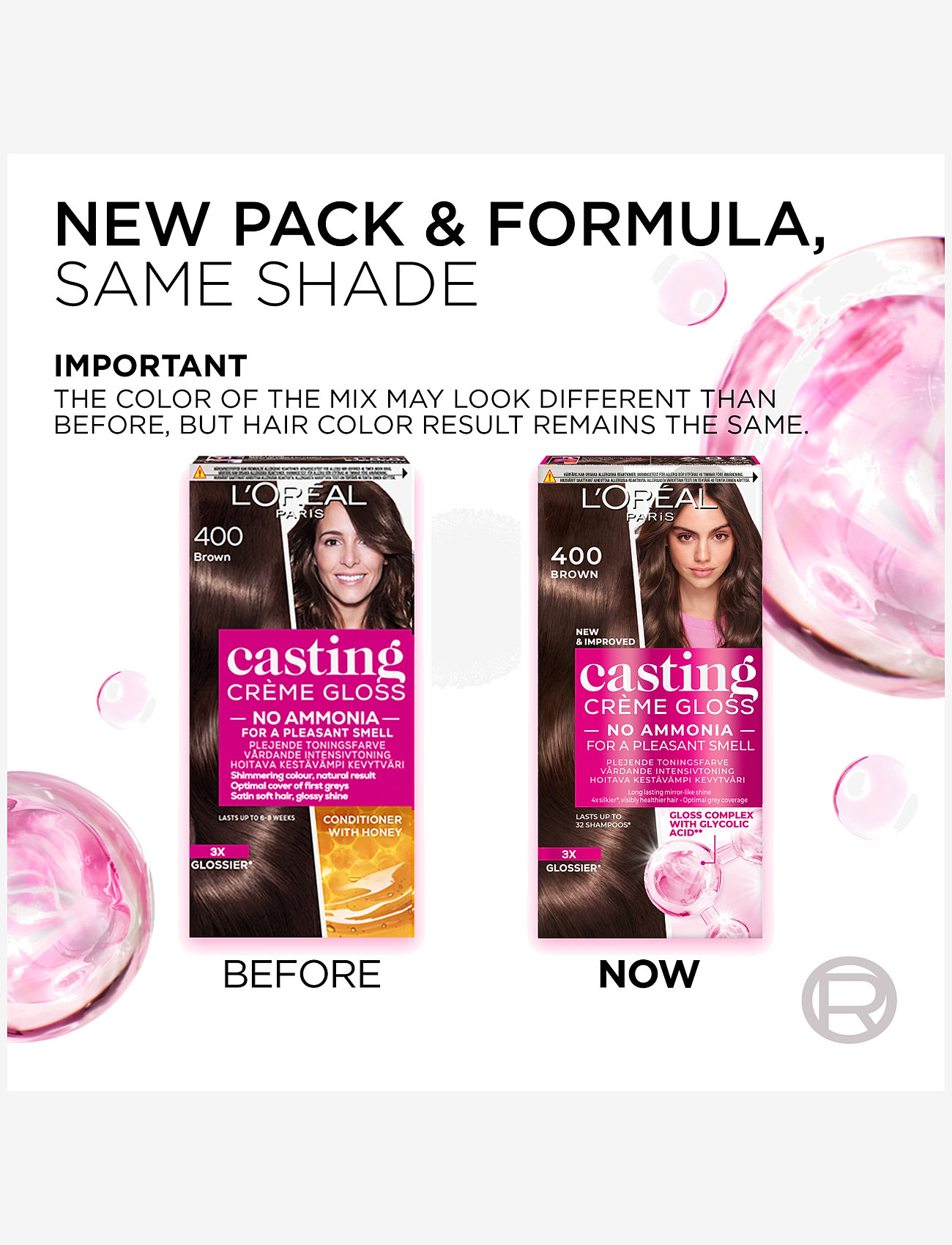 L'Oréal Paris - L'Oréal Paris Casting Creme Gloss 415 Iced Chocolate - permanent hårfärg - 415 - 2