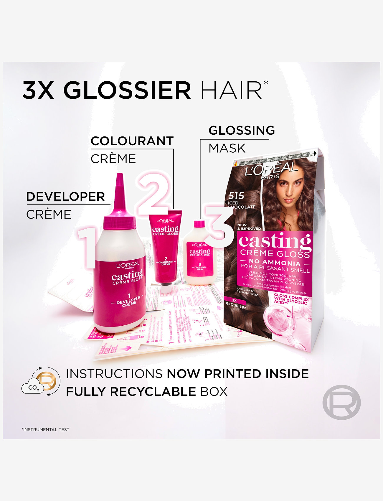 L'Oréal Paris - L'Oréal Paris Casting Creme Gloss Blonde 1010 Light Iced Blonde - permanent hårfarve - 1010 - 3