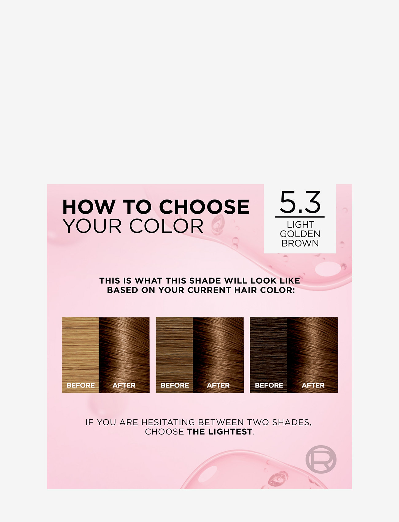 L'Oréal Paris - L'Oréal Paris Excellence Color Cream Kit 5,3 Golden Light Brown - permanent hårfarve - 3 golden light brown - 5