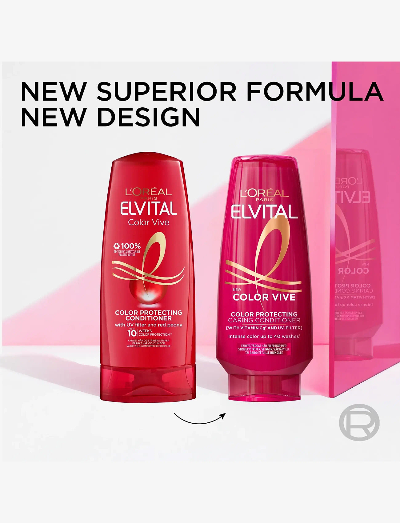 L'Oréal Paris - L'Oréal Paris Elvital Color Vive Conditioner for colored hair 400 ml - balsam & conditioner - color-vive - 2