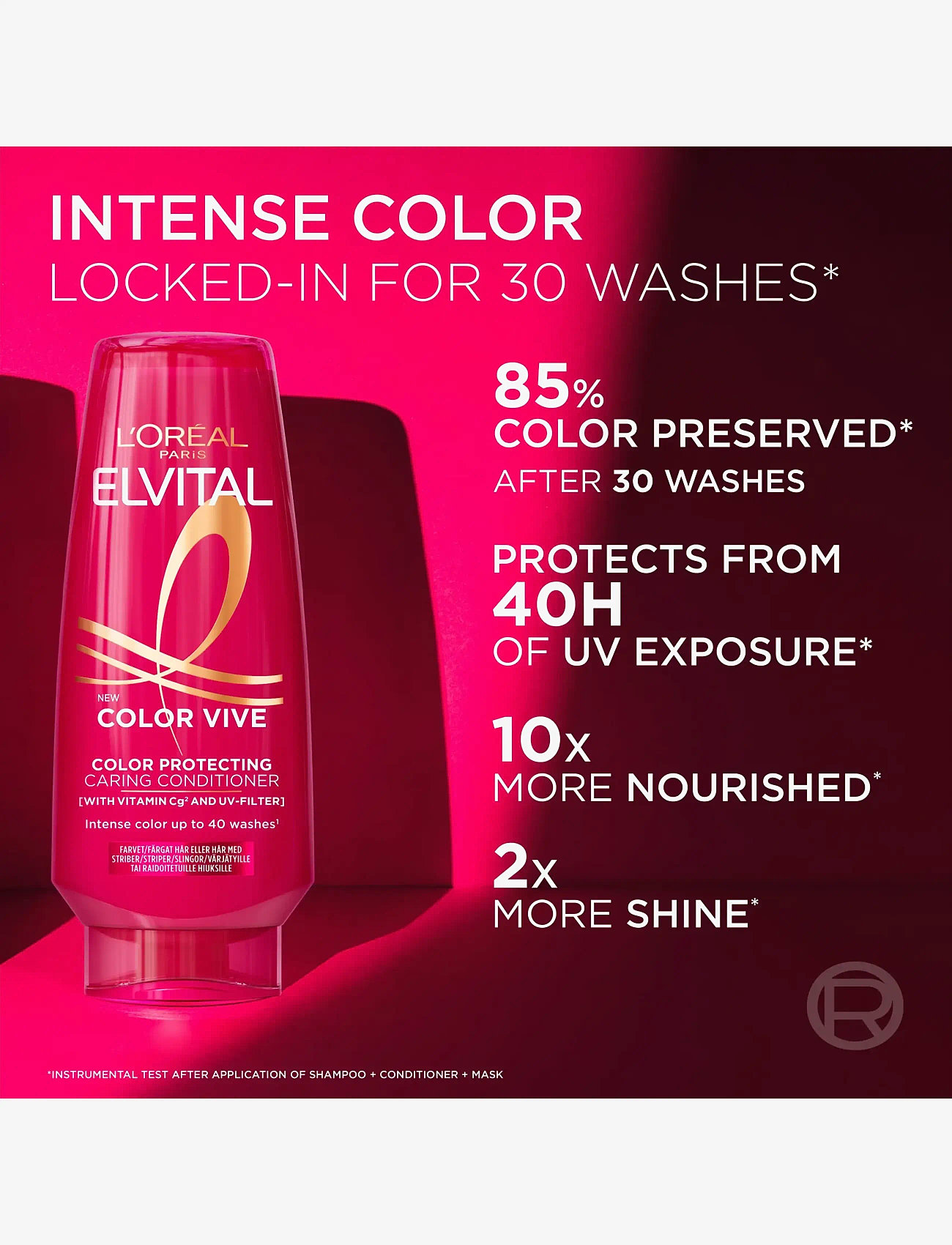 L'Oréal Paris - L'Oréal Paris Elvital Color Vive Conditioner for colored hair 400 ml - balsam & conditioner - color-vive - 3