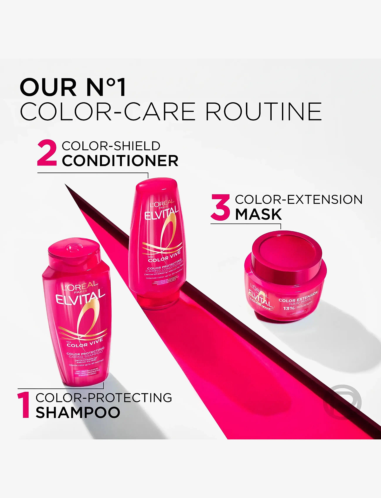 L'Oréal Paris - L'Oréal Paris Elvital Color Vive Conditioner for colored hair 400 ml - balsam & conditioner - color-vive - 5