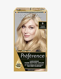 Luminous, high-impact shine & fade-defying hair color for up to 8 weeks., L'Oréal Paris