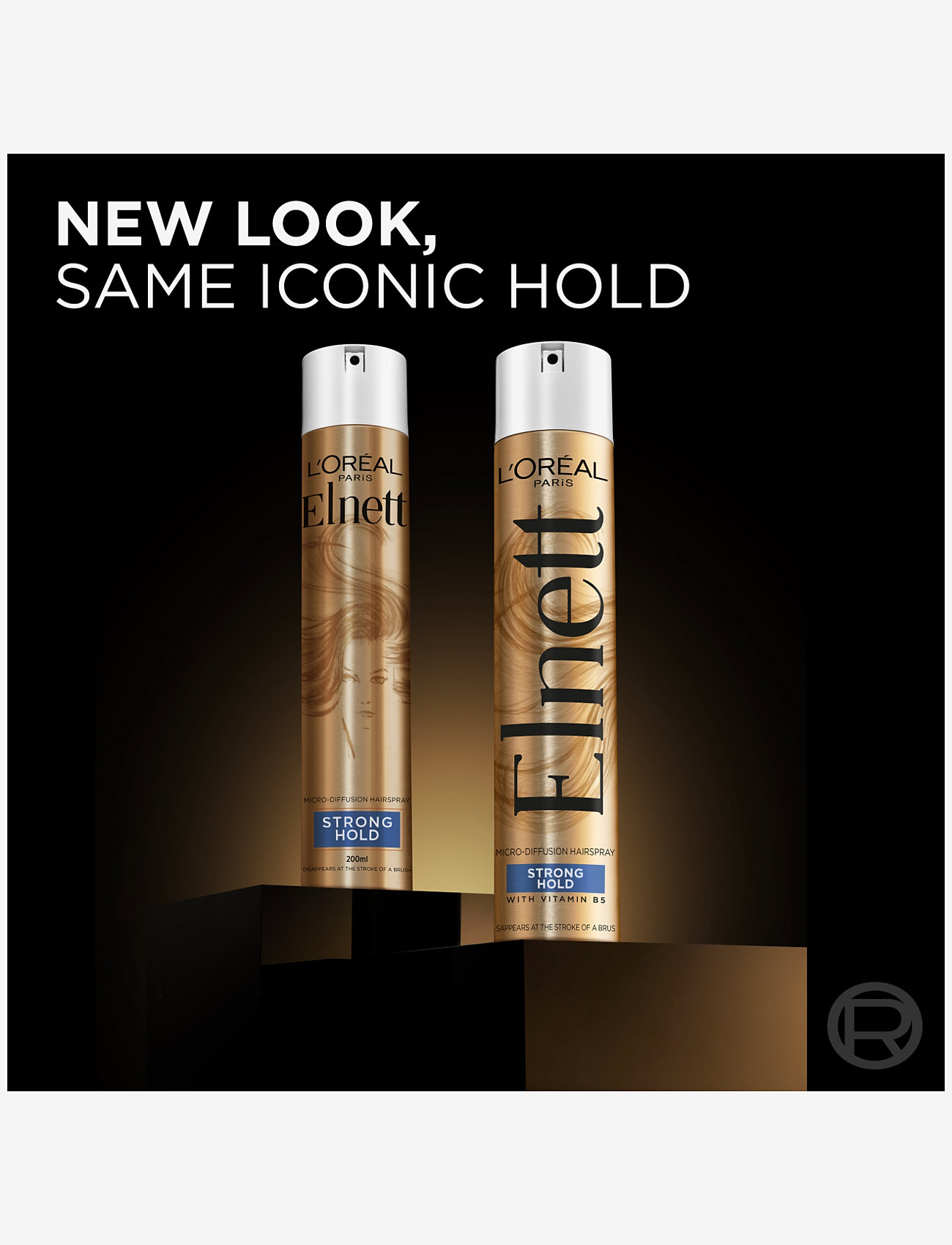 L'Oréal Paris - L'Oréal Elnett Strong Hairspray 400ml - no colour - 1