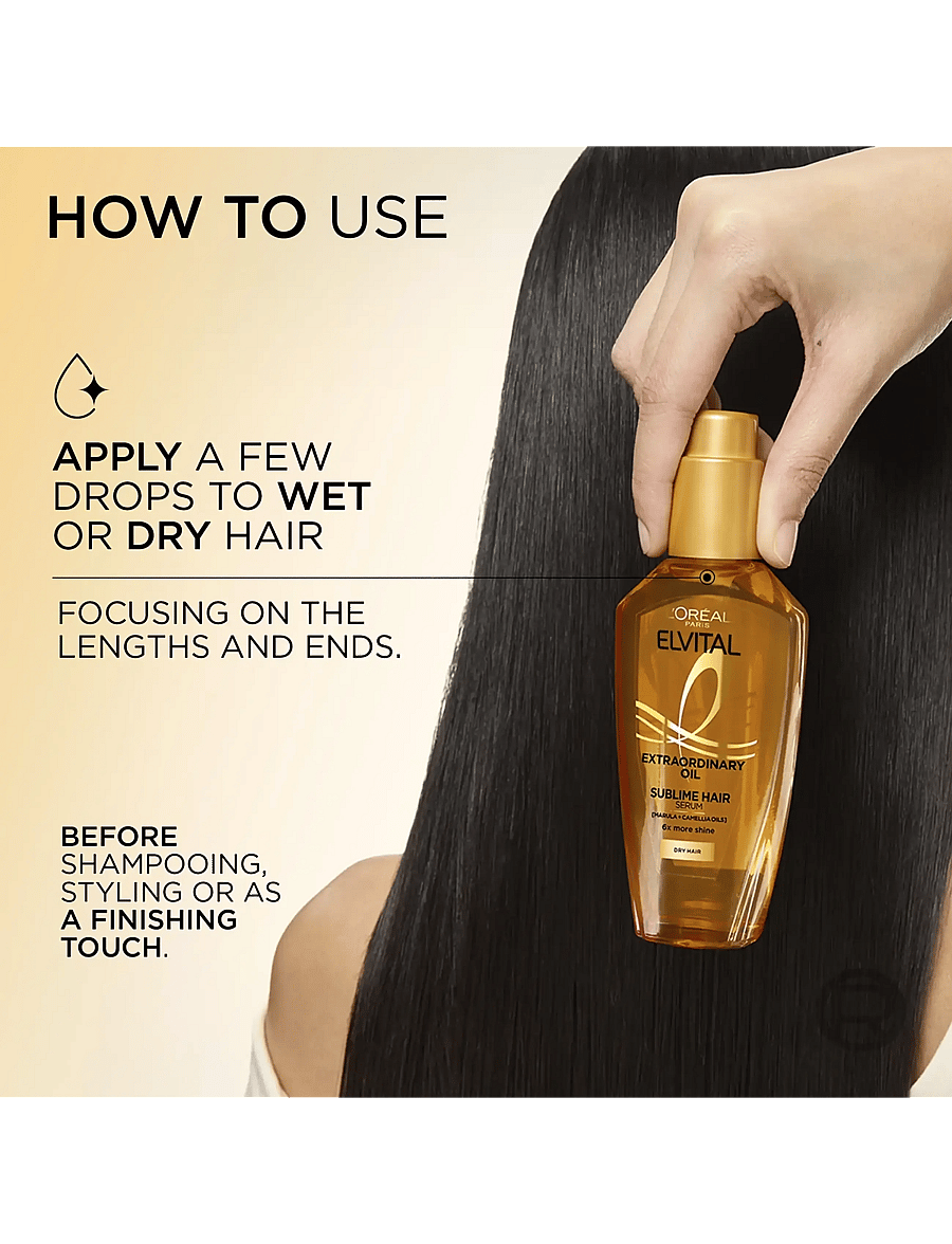 L'Oréal Paris - L'Oréal Paris Elvital Extraordinary Oil Hair Oil for dry hair 100 ml - juukseõli - extraordinary oil - 5