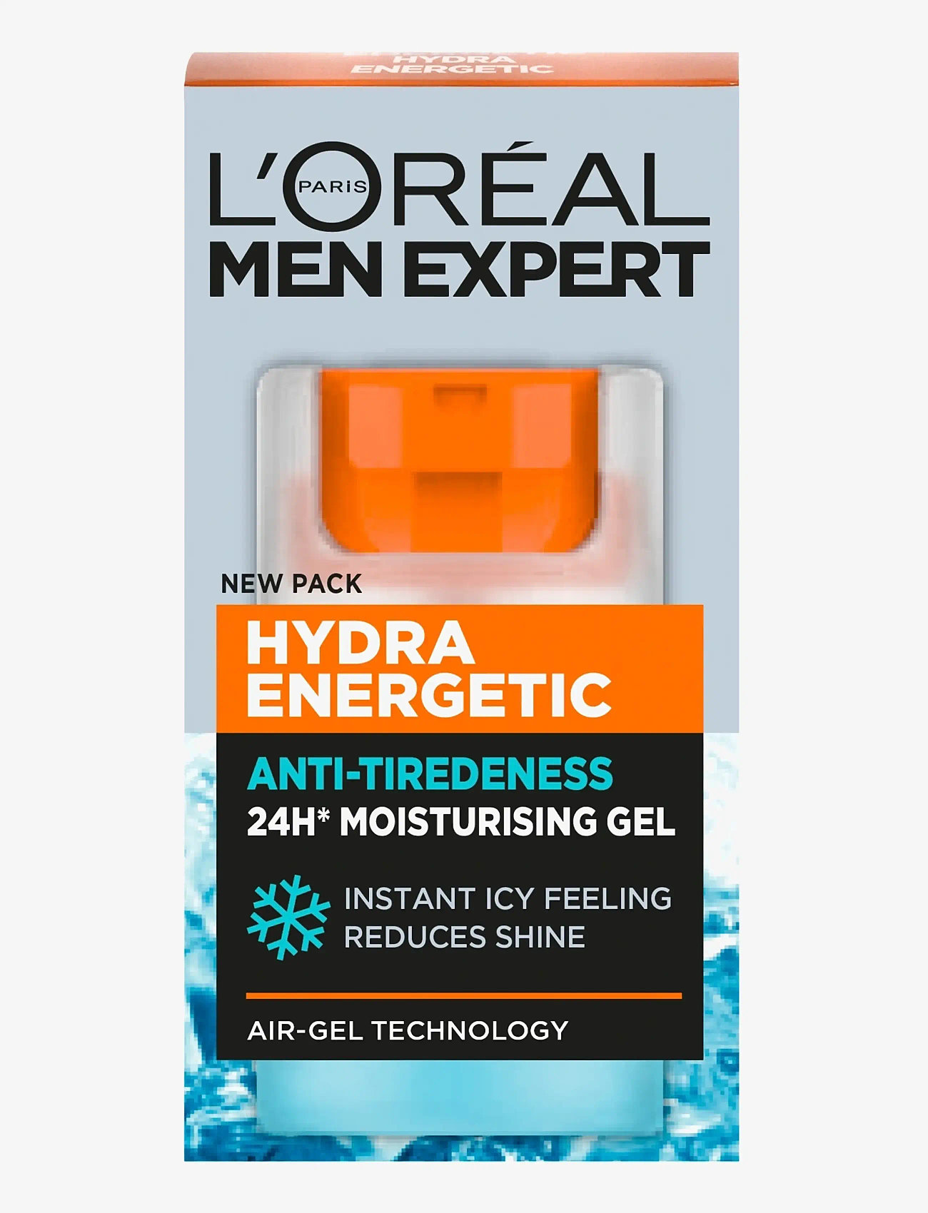 L'Oréal Paris - L'Oréal Paris Men Expert Hydra Energetic 24H Anti-Tiredness Moisturising Gel for greasy skin 50 ml - rakagjafar - clear - 1