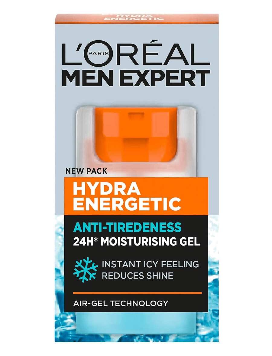 L'Oréal Paris - L'Oréal Paris Men Expert Hydra Energetic 24H Anti-Tiredness Moisturising Gel for greasy skin 50 ml - niisutajad - clear - 1