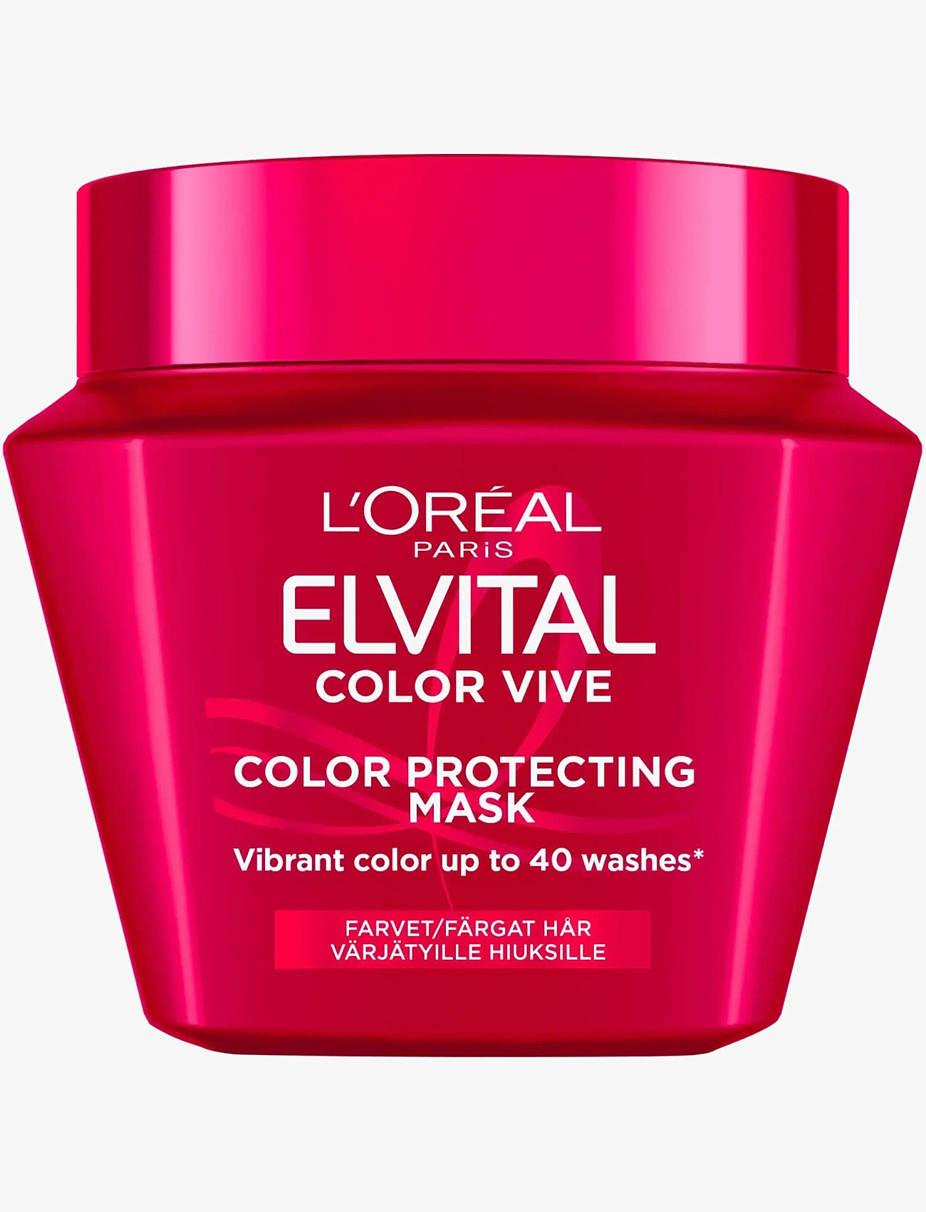 L'Oréal Paris - L'Oréal Paris Elvital Color Vive Mask 300 ml - hårkur - no colour - 0