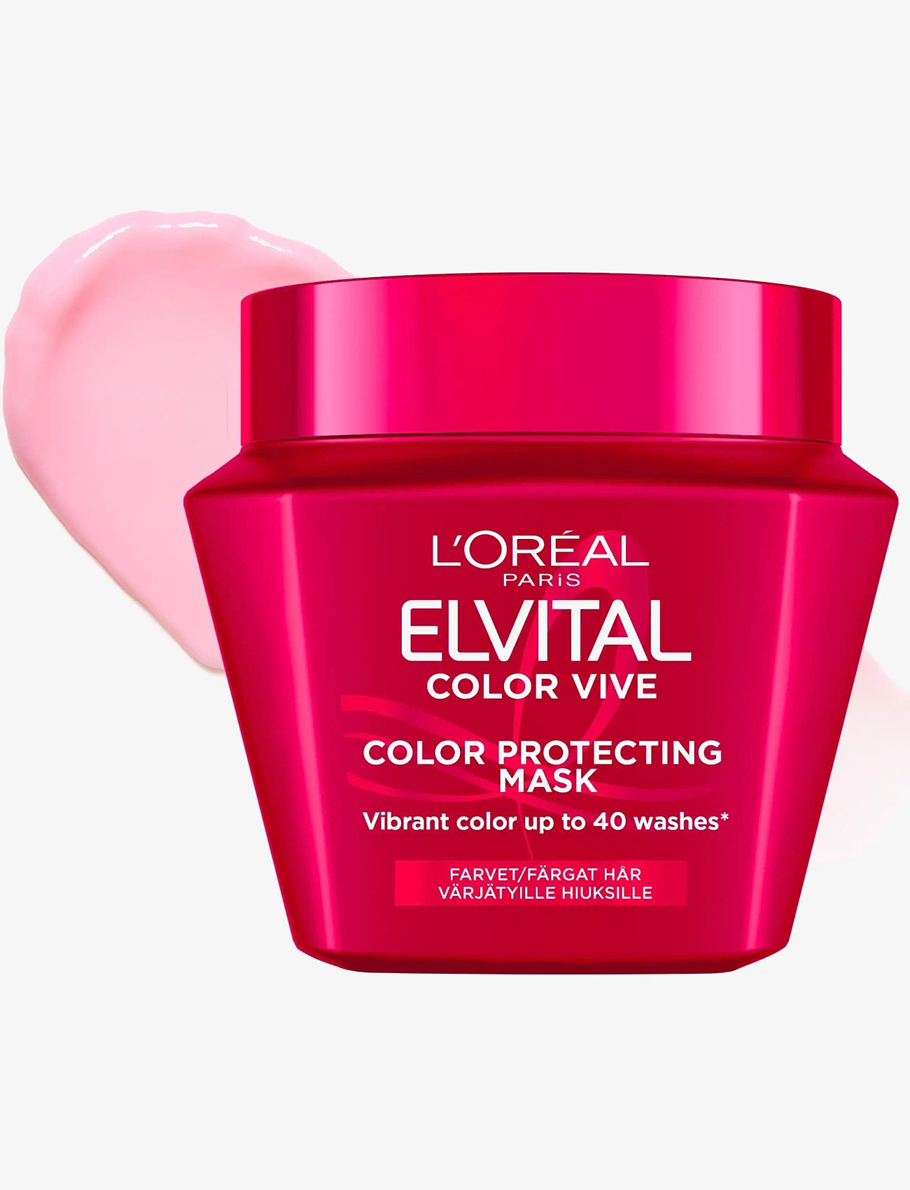 L'Oréal Paris - L'Oréal Paris Elvital Color Vive Mask 300 ml - hårkur - no colour - 1