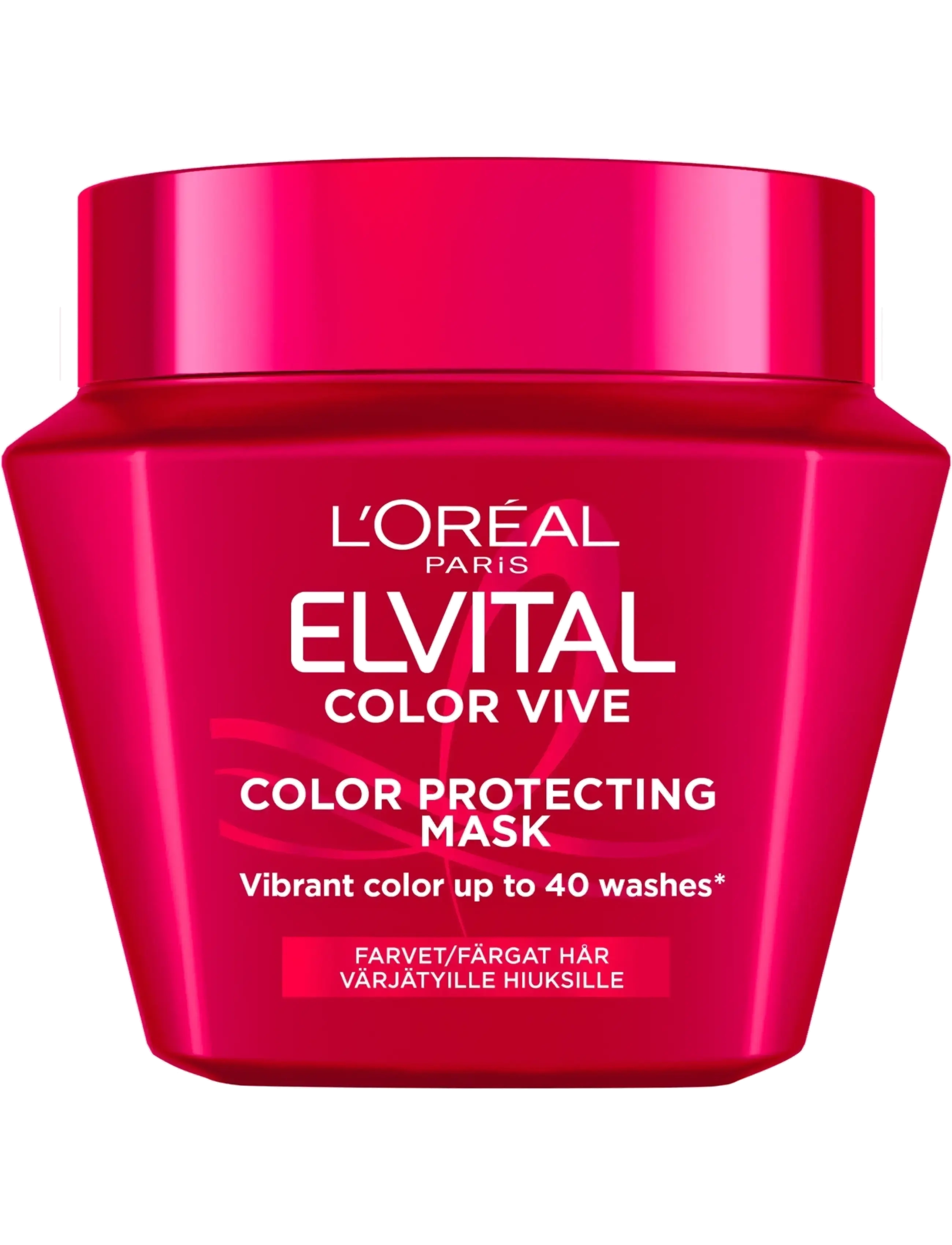 L'Oréal Paris L'Oréal Paris Elvital Color Vive Hair Mask for colored hair 400 ml - Skønhed - NO COLOUR / undefined