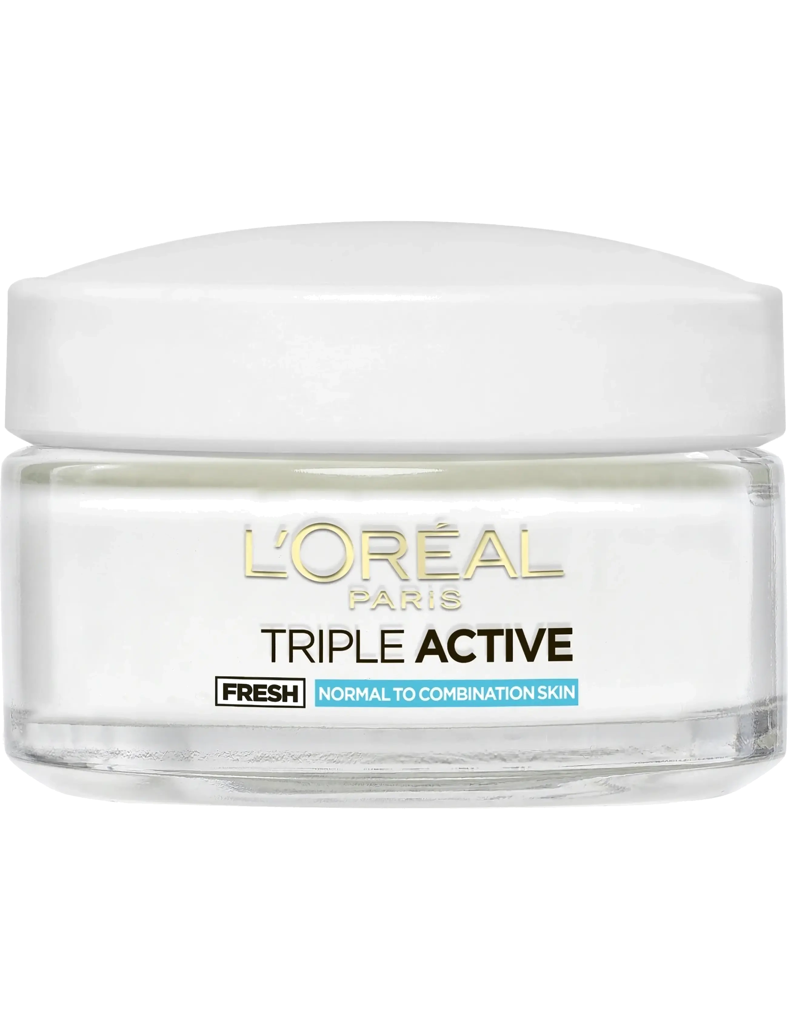 L'Oréal Paris - L'Oréal Paris Triple Active Day Cream Normal to Combination Skin 50 ml - dagkräm - clear - 1