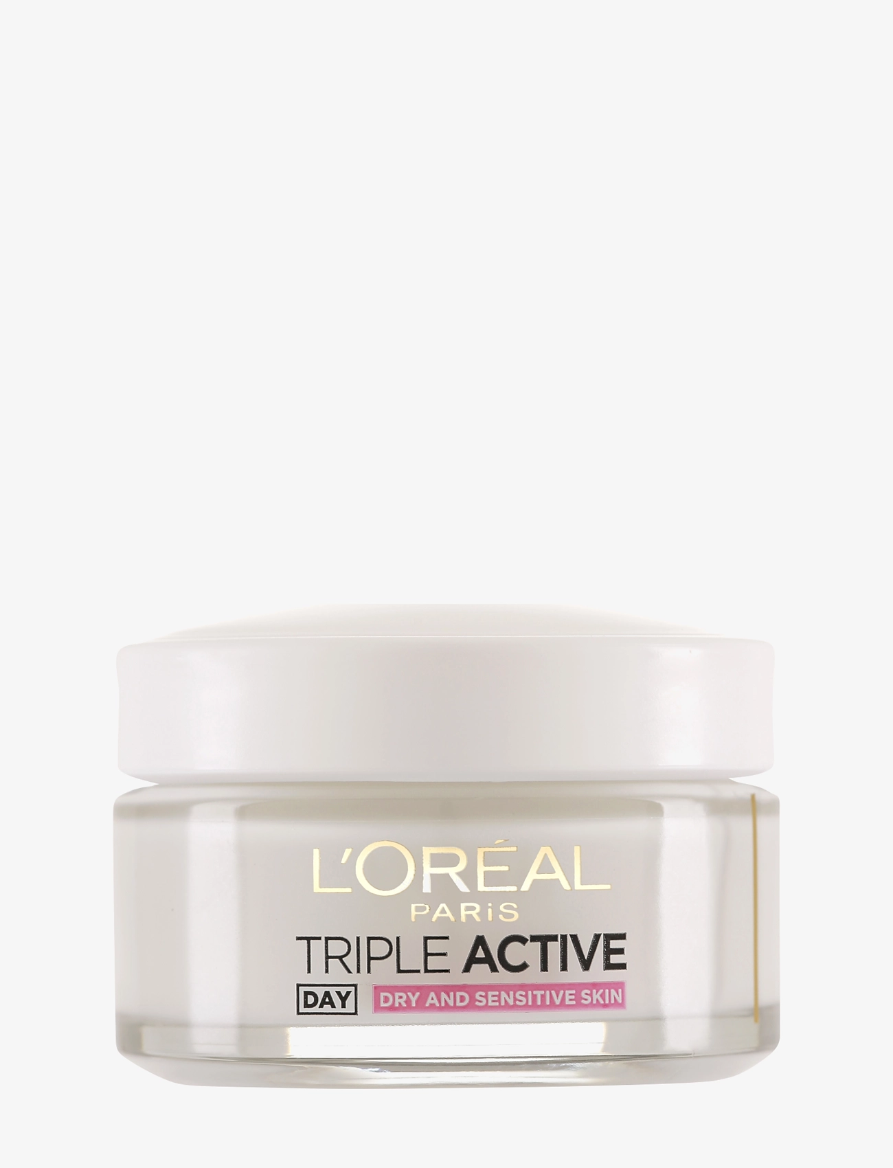 L'Oréal Paris Triple Active Day Cream For Dry Skin 50 Ml, Day Cremes, Nude, Str: 50 ml
