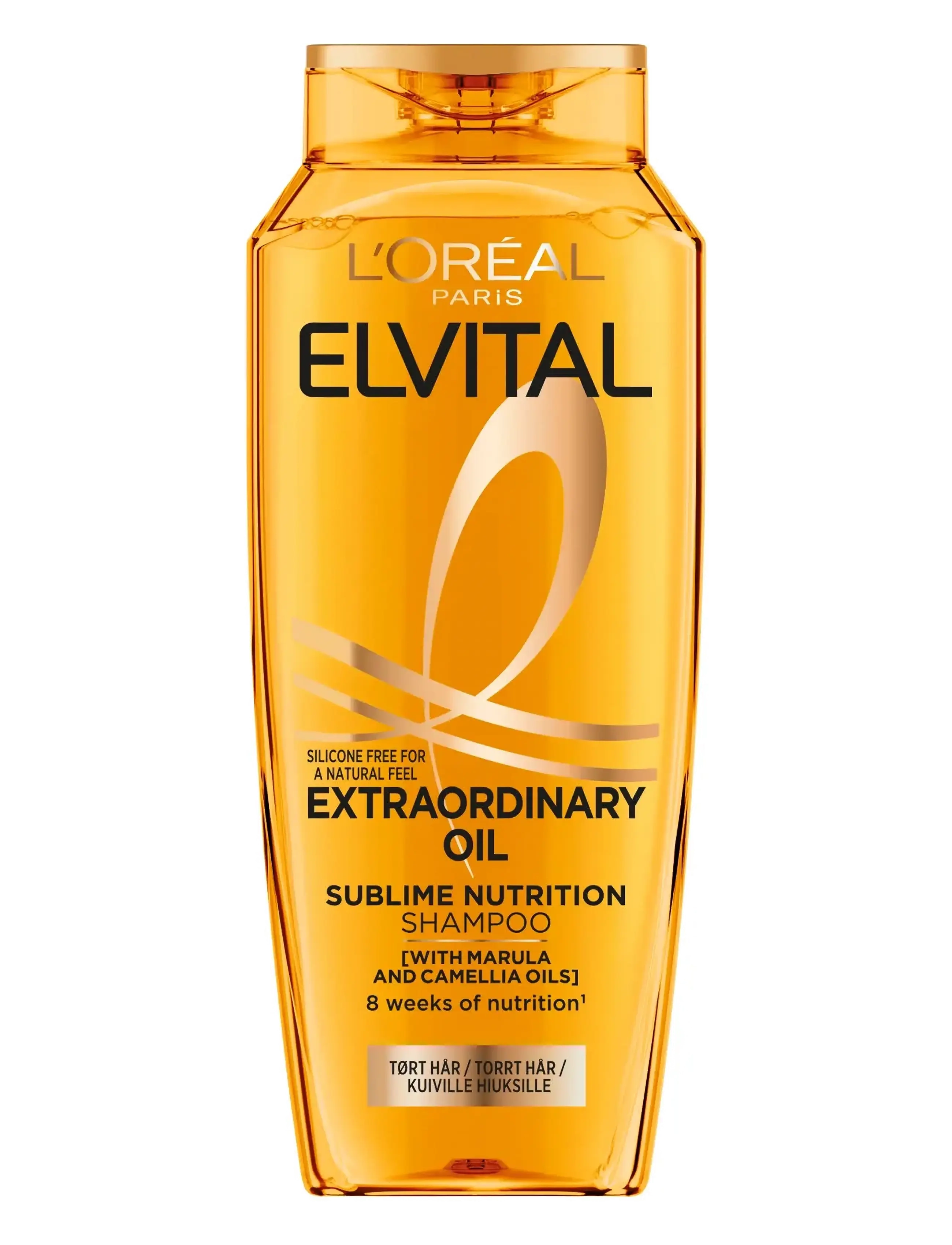 L'Oréal Paris L'Oréal Paris Elvital Extraordinary Oil Shampoo for dry hair 250 ml - Hår - EXTRAORDINARY OIL NOURISHING SHAMPOO / clear