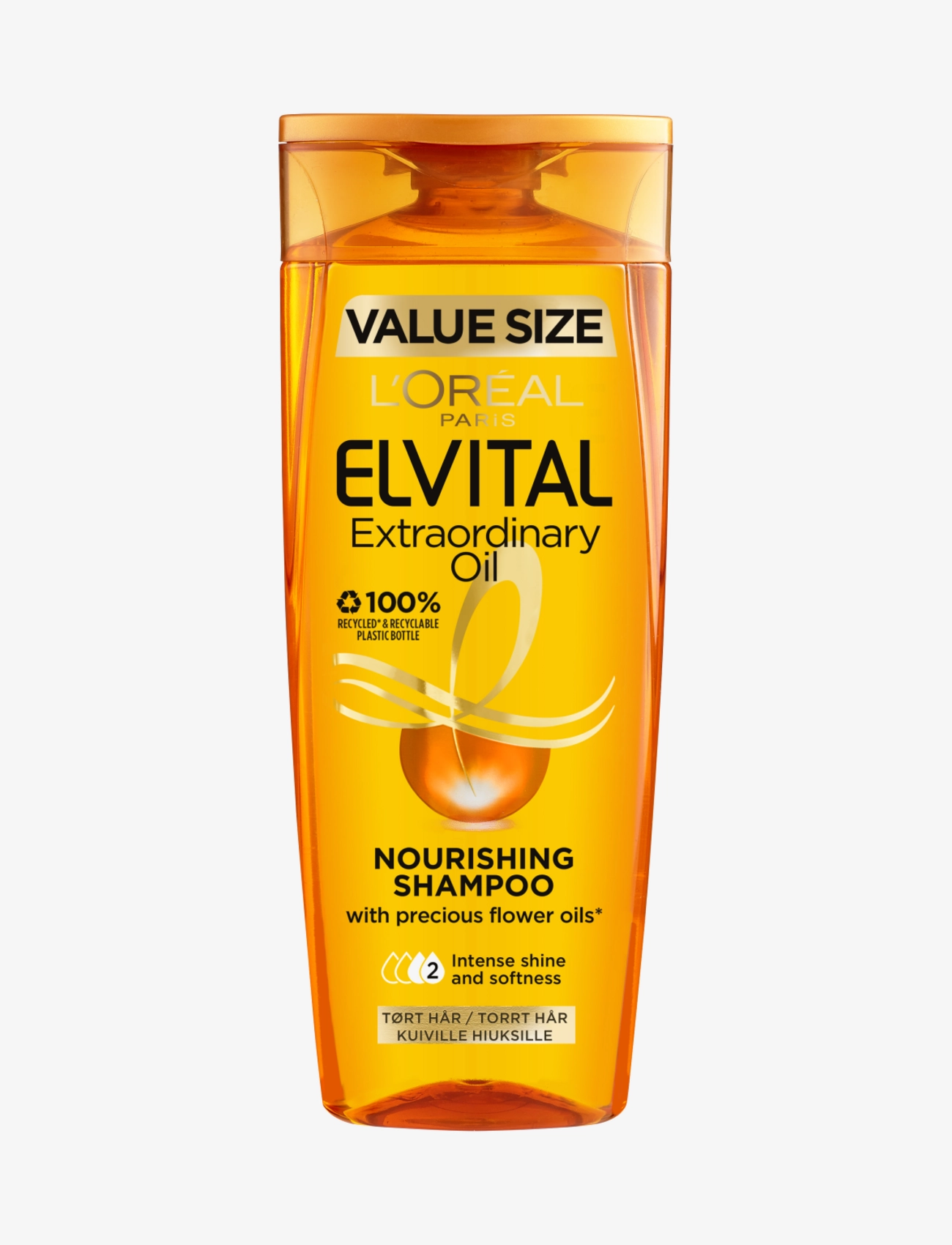 L'Oréal Paris L'Oréal Paris Elvital Extraordinary Oil Precious Flower Oils Shampoo 400ml - L'Oréal Paris - EXTRAORDINARY OILS / clear
