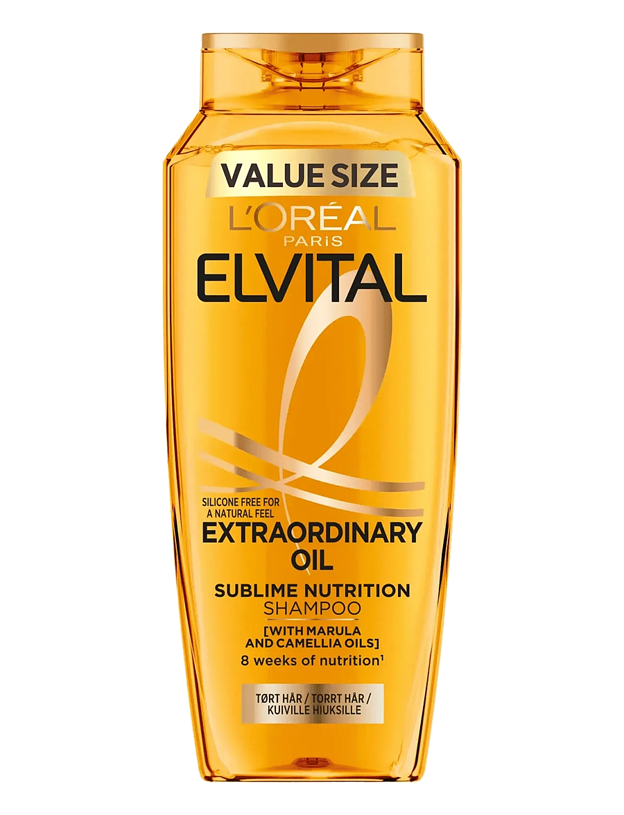 L'Oréal Paris - L'Oréal Paris Elvital Extraordinary Oil Shampoo for dry hair 400 ml - Šampoon - extraordinary oils - 0