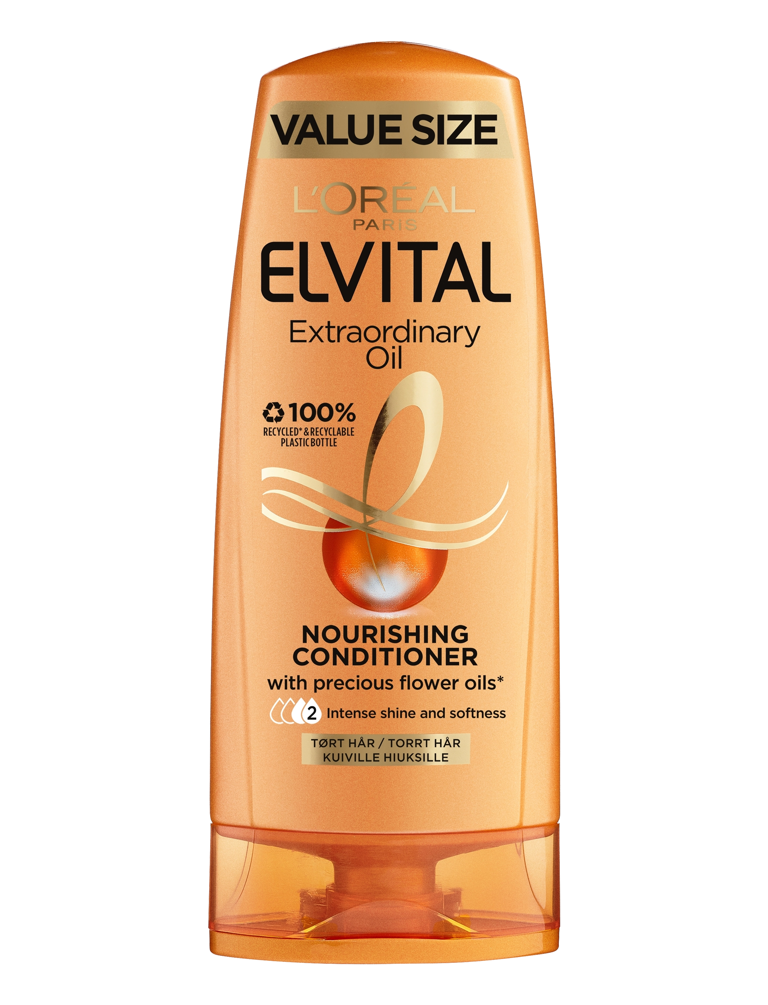 L'Oréal Paris L'Oréal Paris Elvital Extraordinary Oil Precious Flower Oils Conditioner 400ml - L'Oréal Paris - EXTRAORDINARY OIL PRECIOUS FLOWER OILS / clear