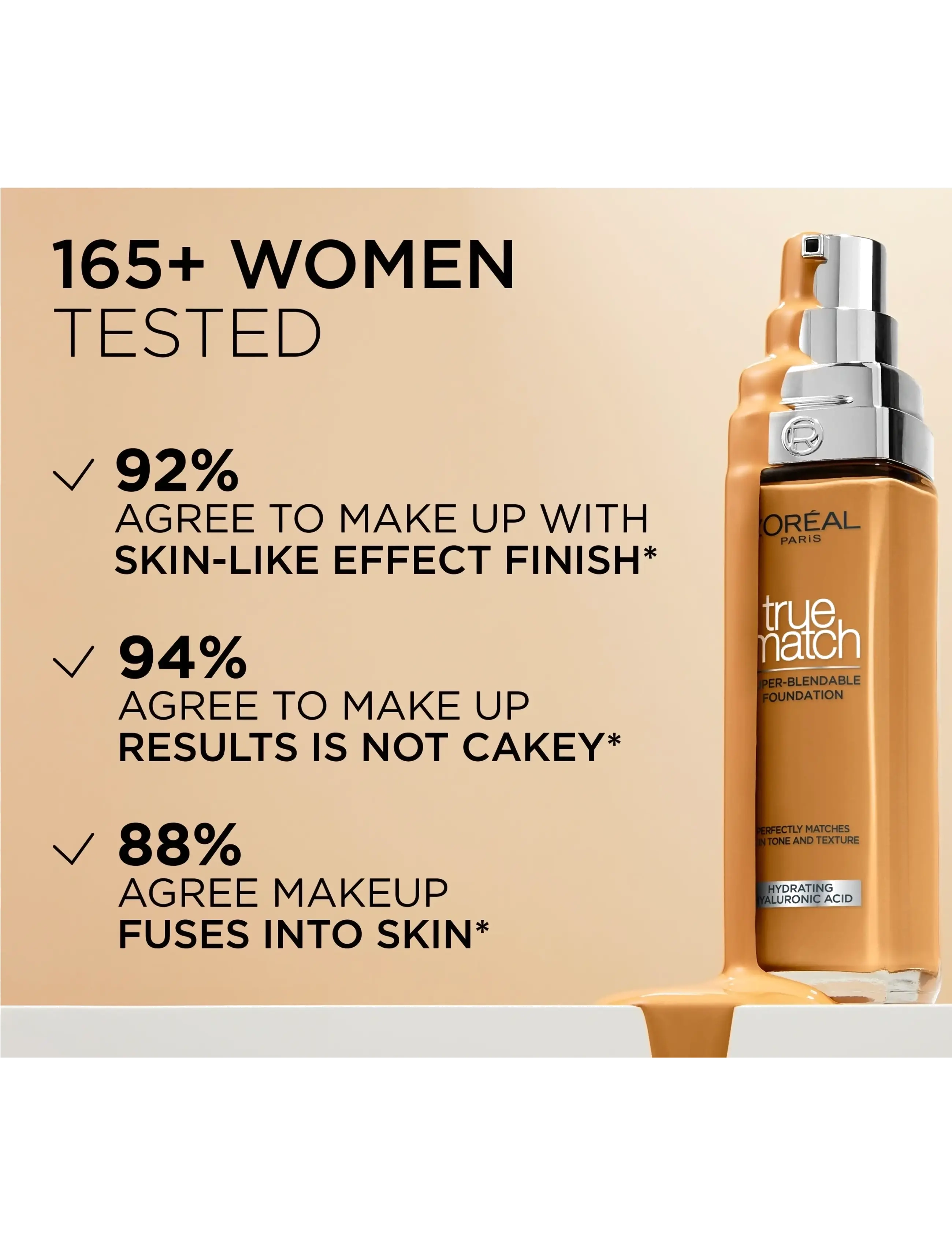 L'Oréal Paris - L'Oréal Paris True Match Foundation 4.N - festkläder till outletpriser - 4.n beige - 2