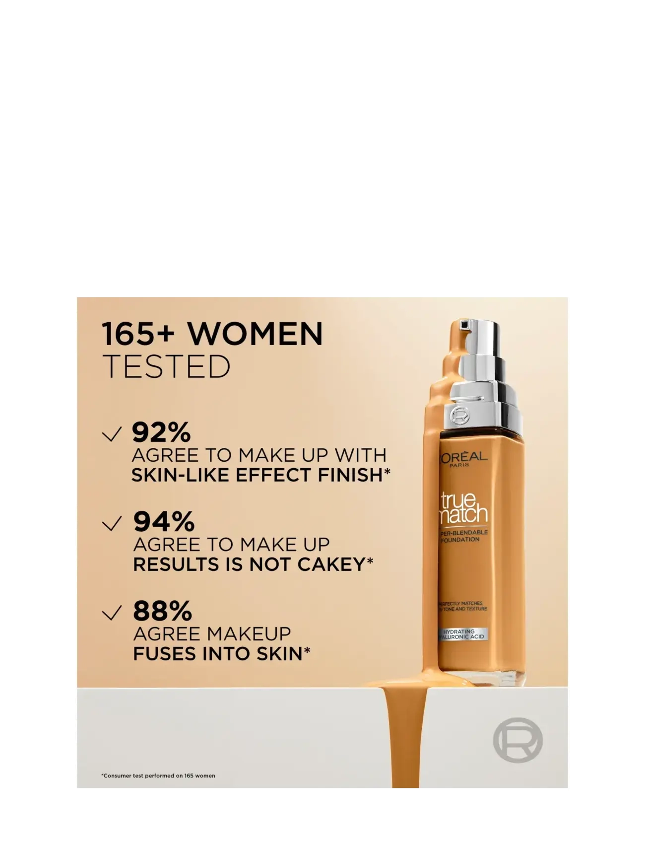 L'Oréal Paris - L'Oréal Paris True Match Foundation 1.W - festtøj til outletpriser - 1.w vanilla ivory - 3