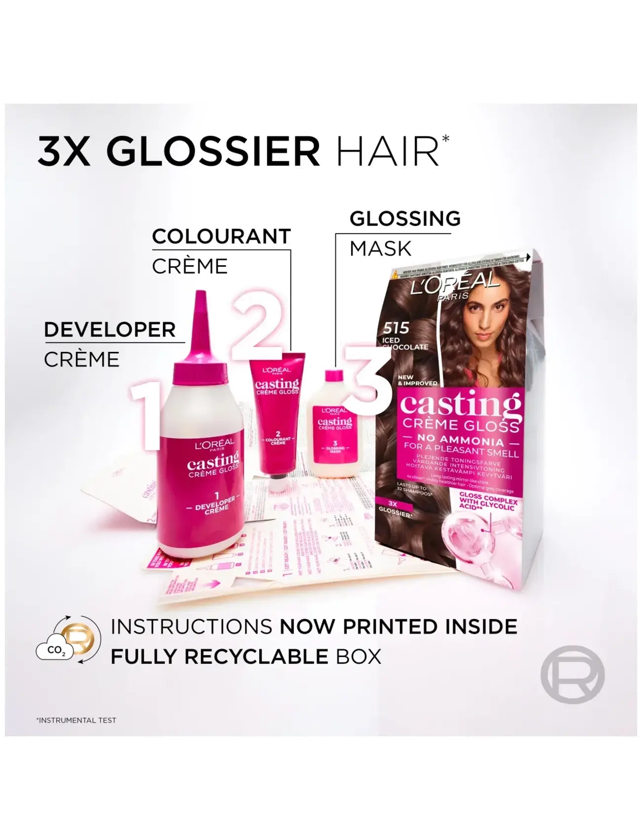 L'Oréal Paris - L'Oréal Paris Casting Creme Gloss 635 Chocolate Bonbon - permanent hårfärg - 635 - 3