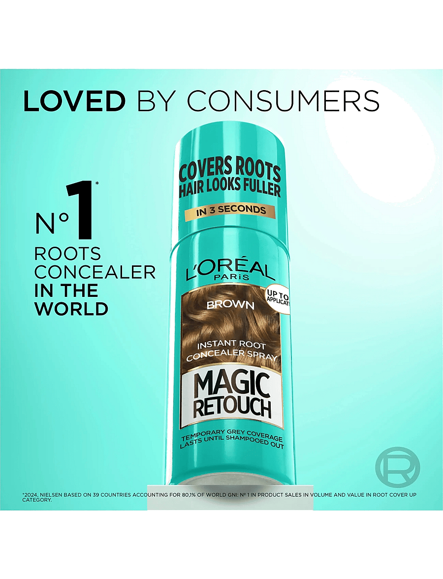 L'Oréal Paris - L'Oréal Paris Magic Retouch Spray 1 Black 75ml - juuksed - no colour - 1