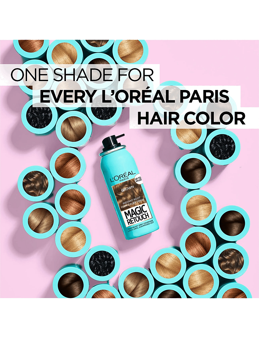 L'Oréal Paris - L'Oréal Paris Magic Retouch Spray 1 Black 75ml - juuksed - no colour - 4