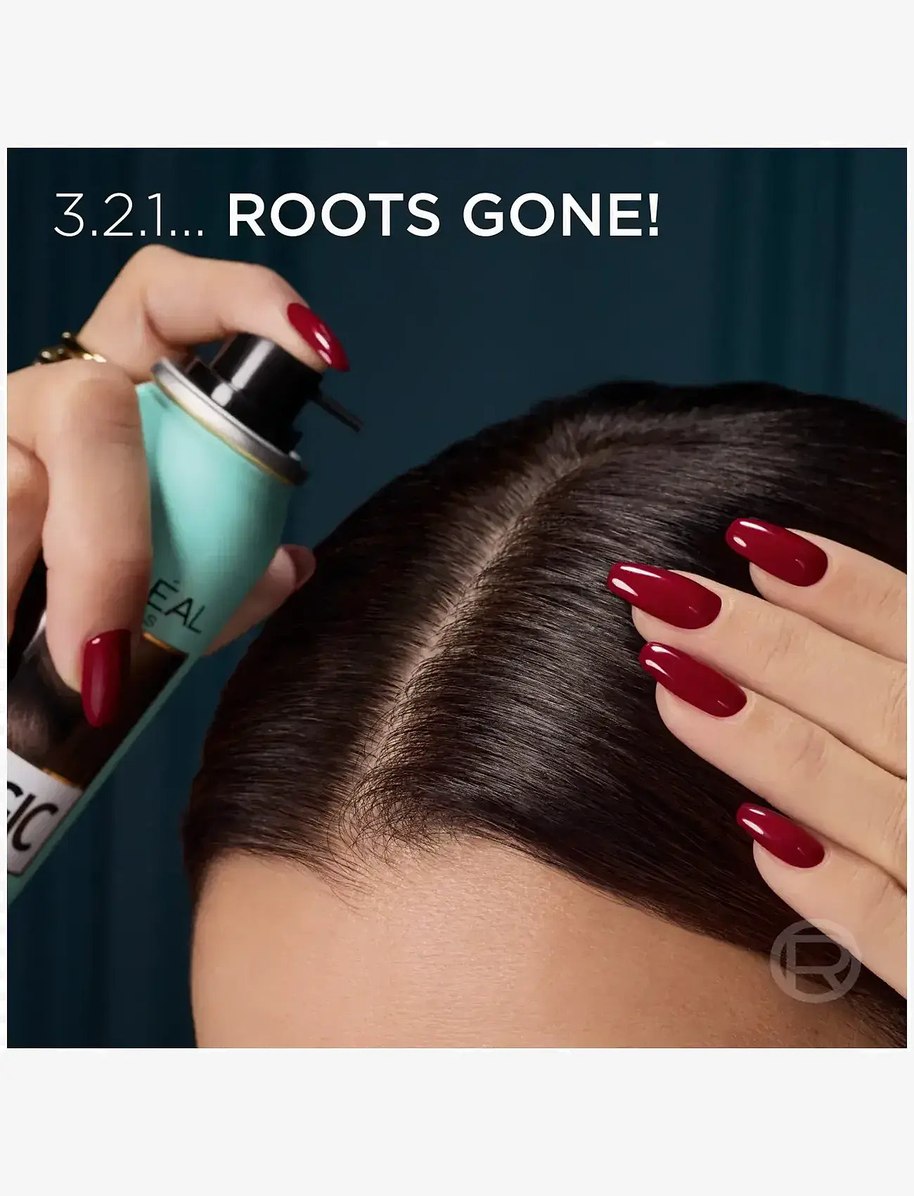 L'Oréal Paris - L'Oréal Paris Magic Retouch Spray Mahogany 75ml 3 Brown - farveindpakning - 3 brown - 2