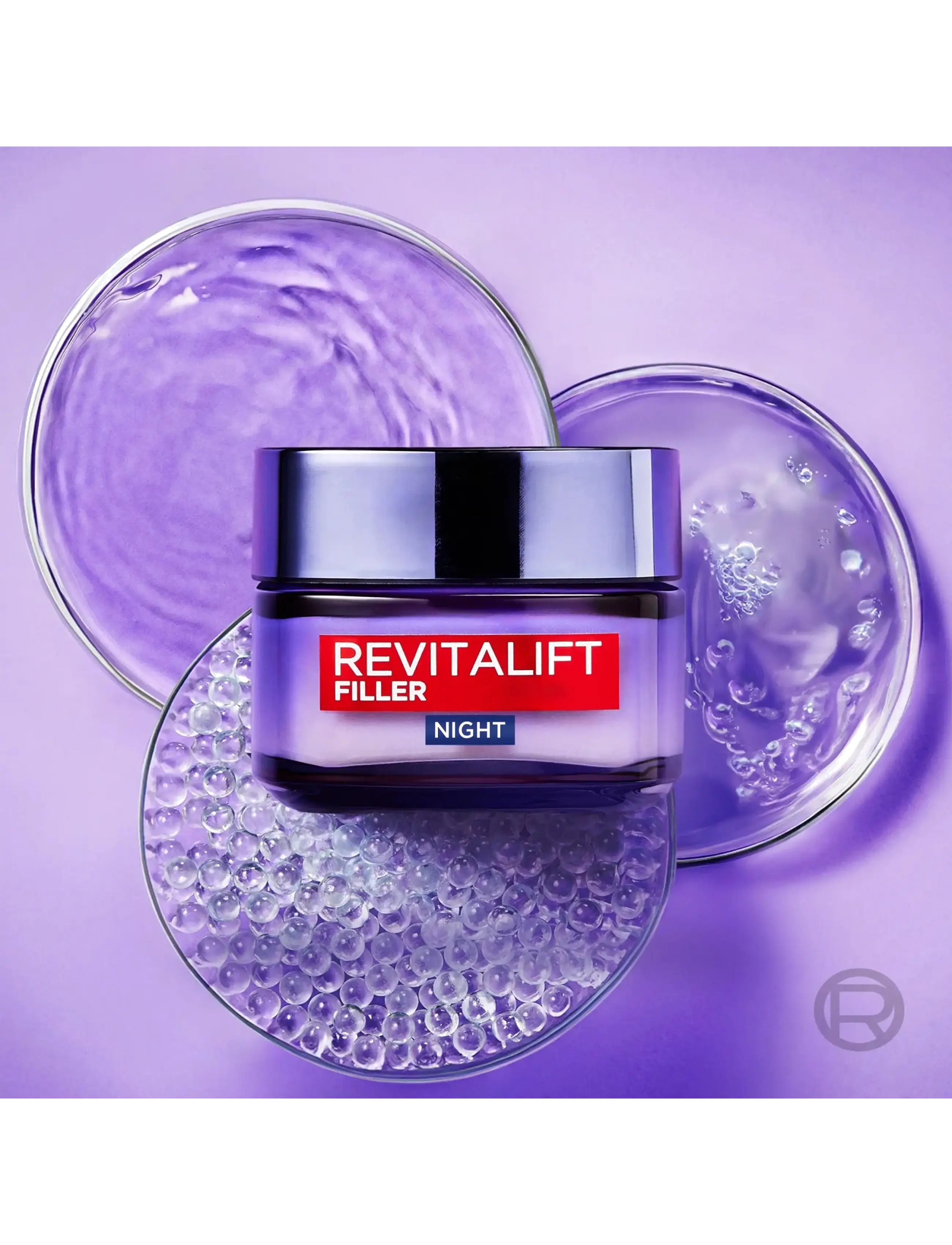 L'Oréal Paris - L'Oréal Paris Revitalift Filler Night Cream for normal skin 50 ml - clear - 2