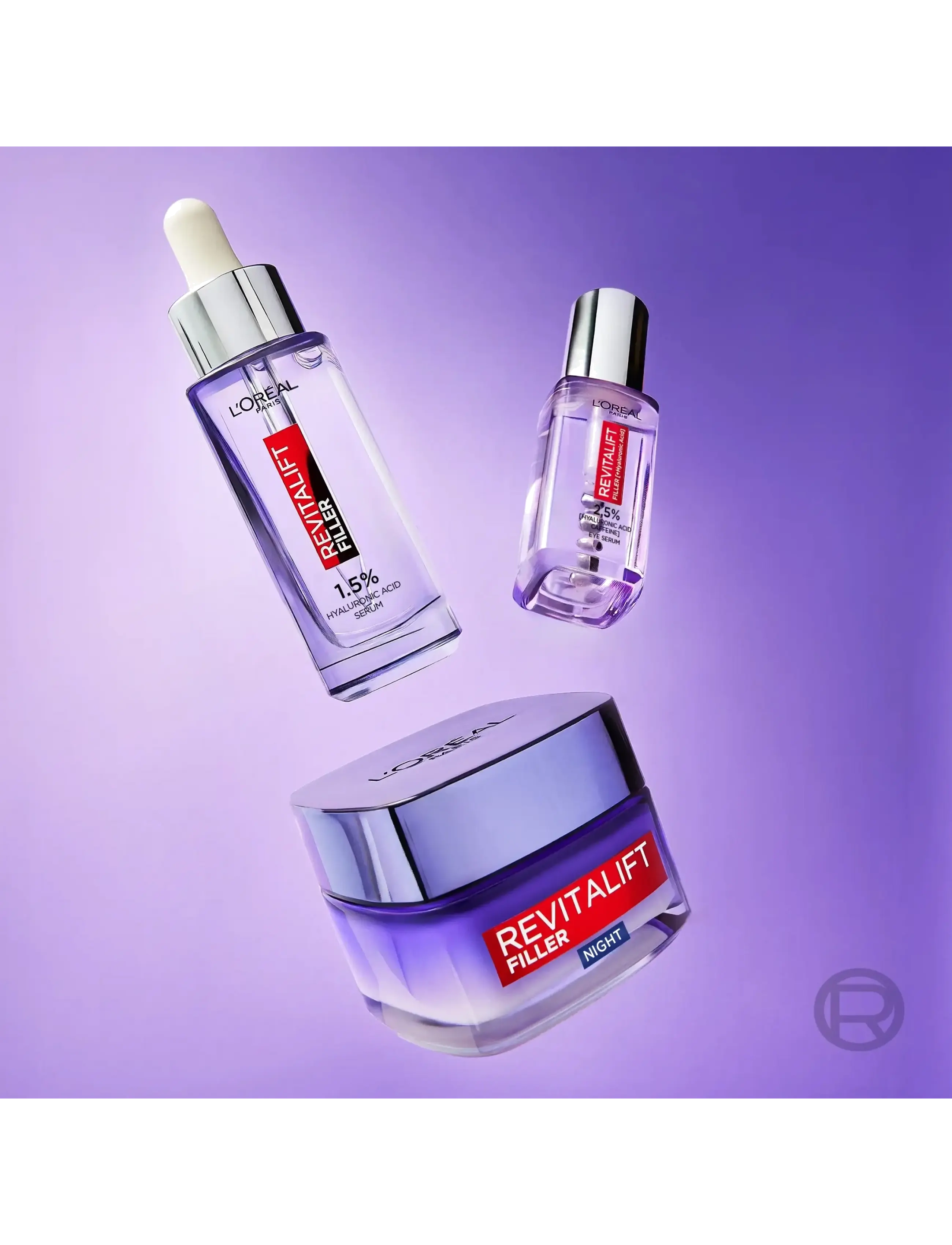 L'Oréal Paris - L'Oréal Paris Revitalift Filler Night Cream for normal skin 50 ml - clear - 3